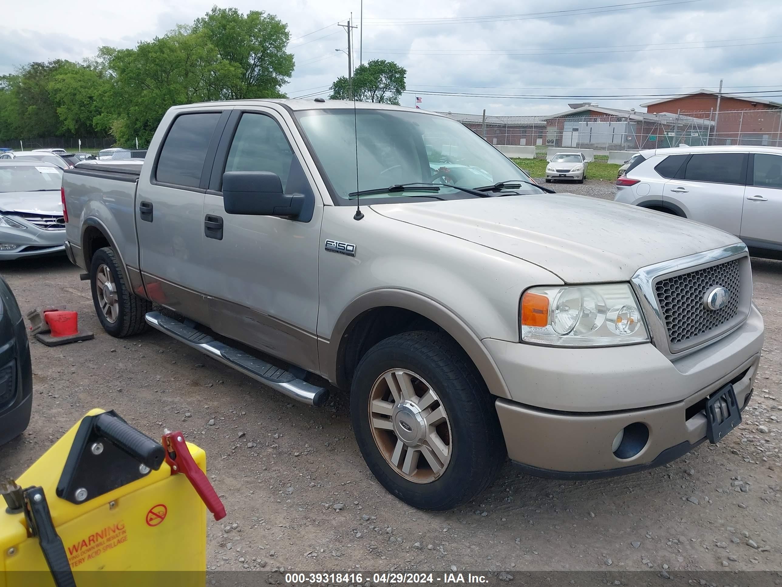 FORD F-150 2006 1ftpw12vx6fa70199