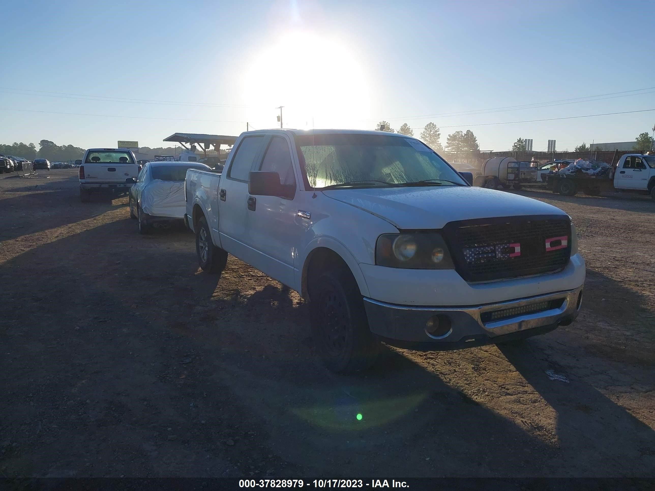 FORD F-150 2007 1ftpw12vx7kc26539