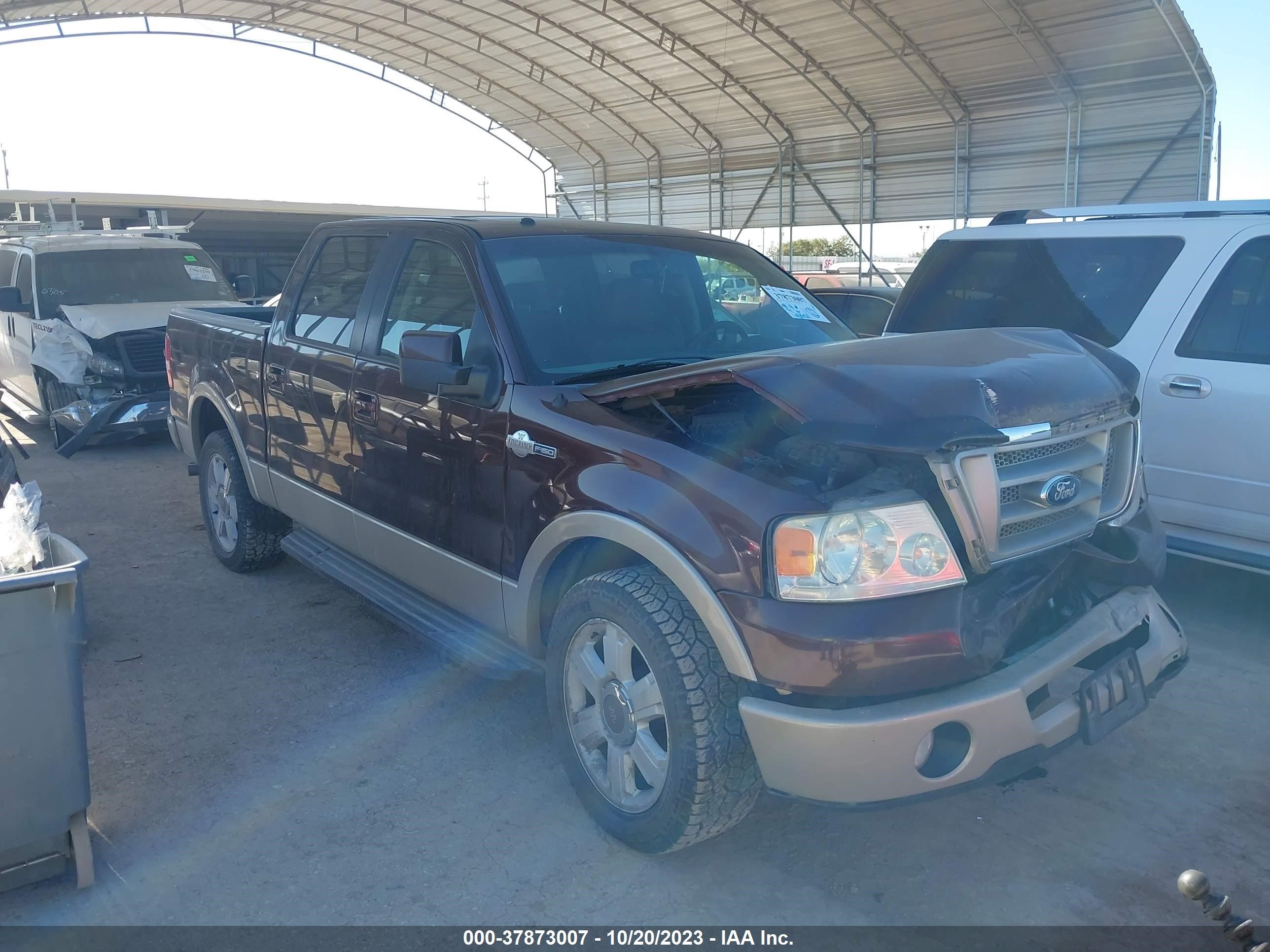 FORD F-150 2008 1ftpw12vx8ke03172