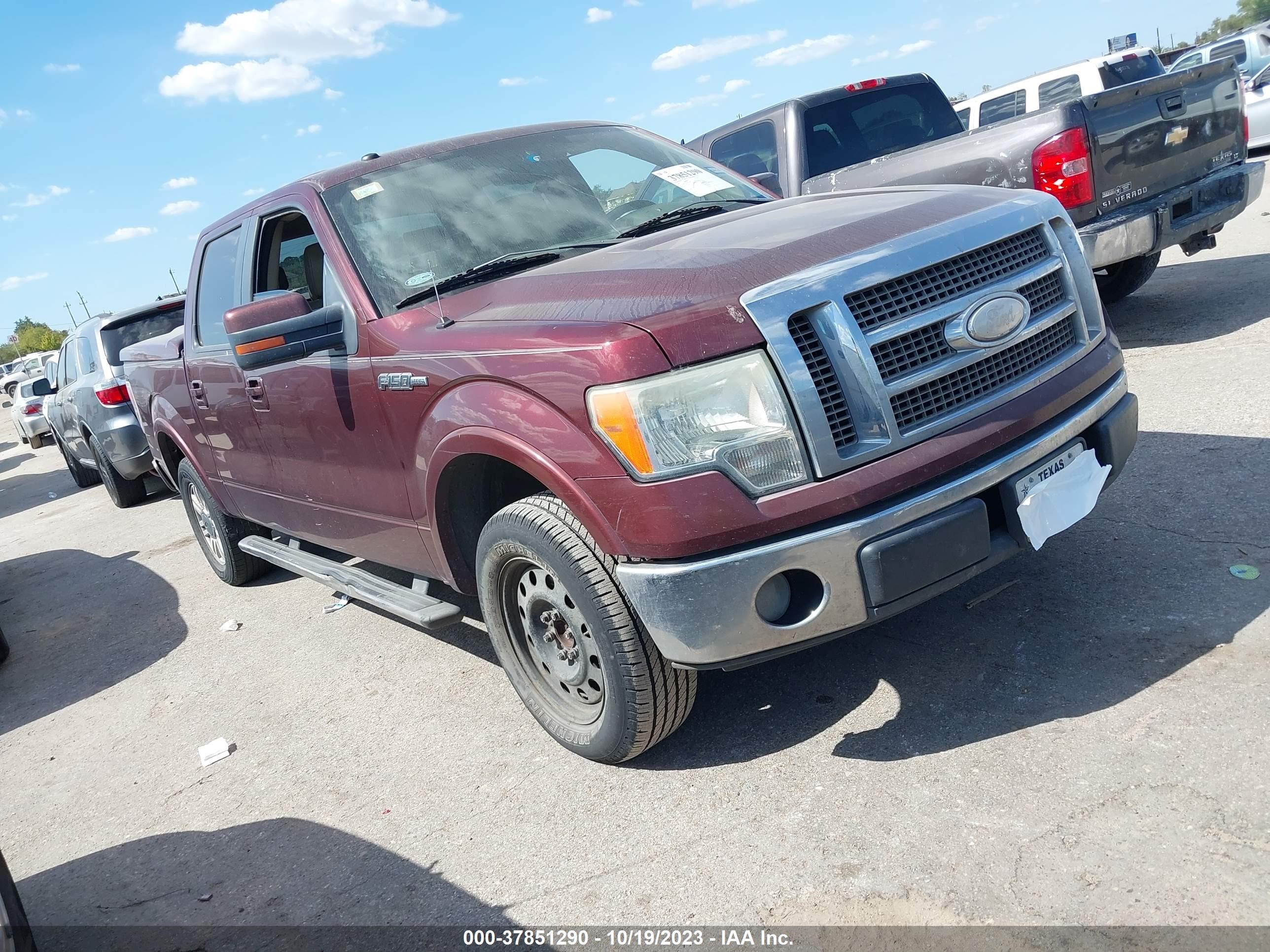 FORD F-150 2009 1ftpw12vx9kc54389