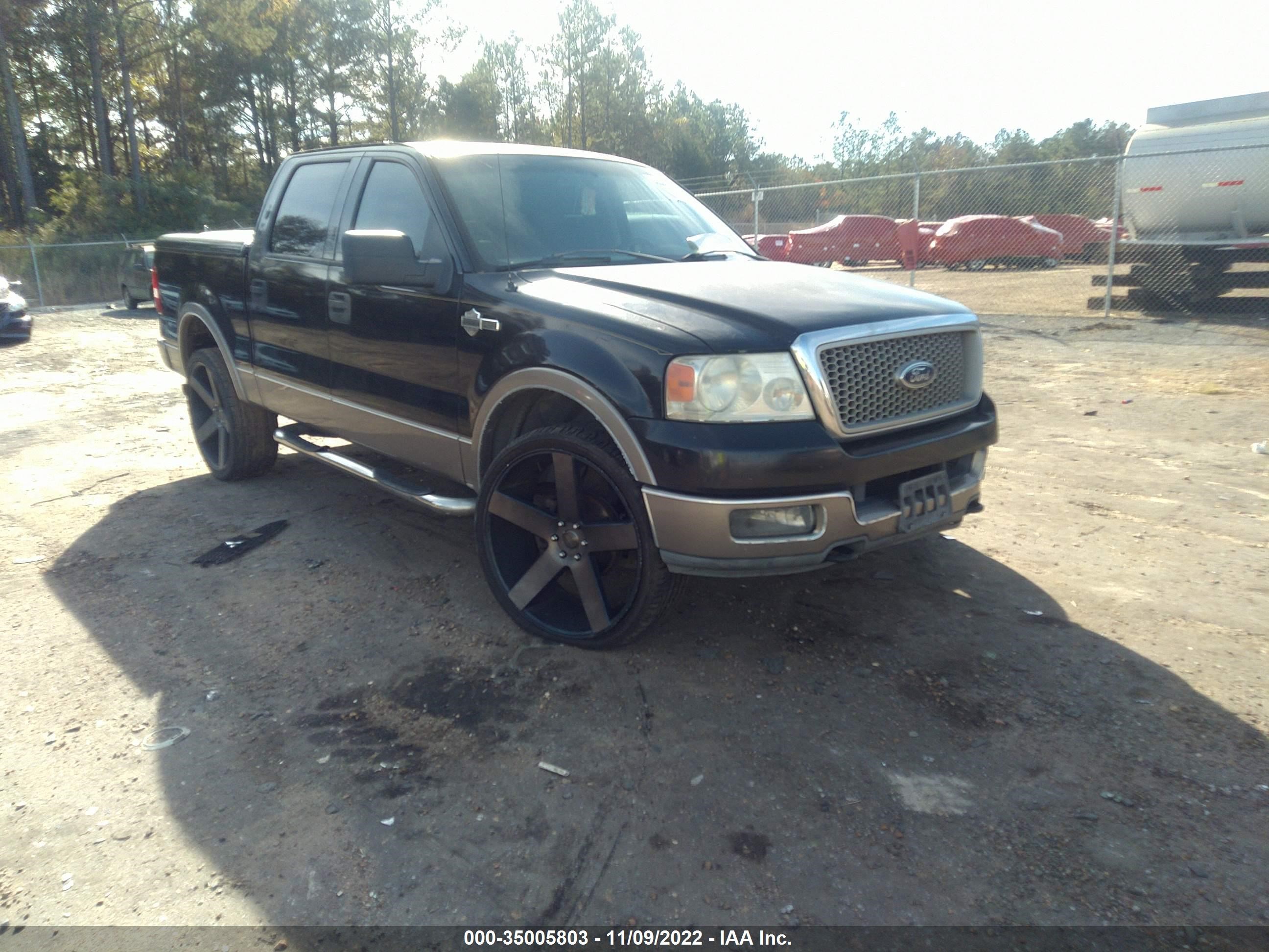 FORD F-150 2004 1ftpw14504kd36332