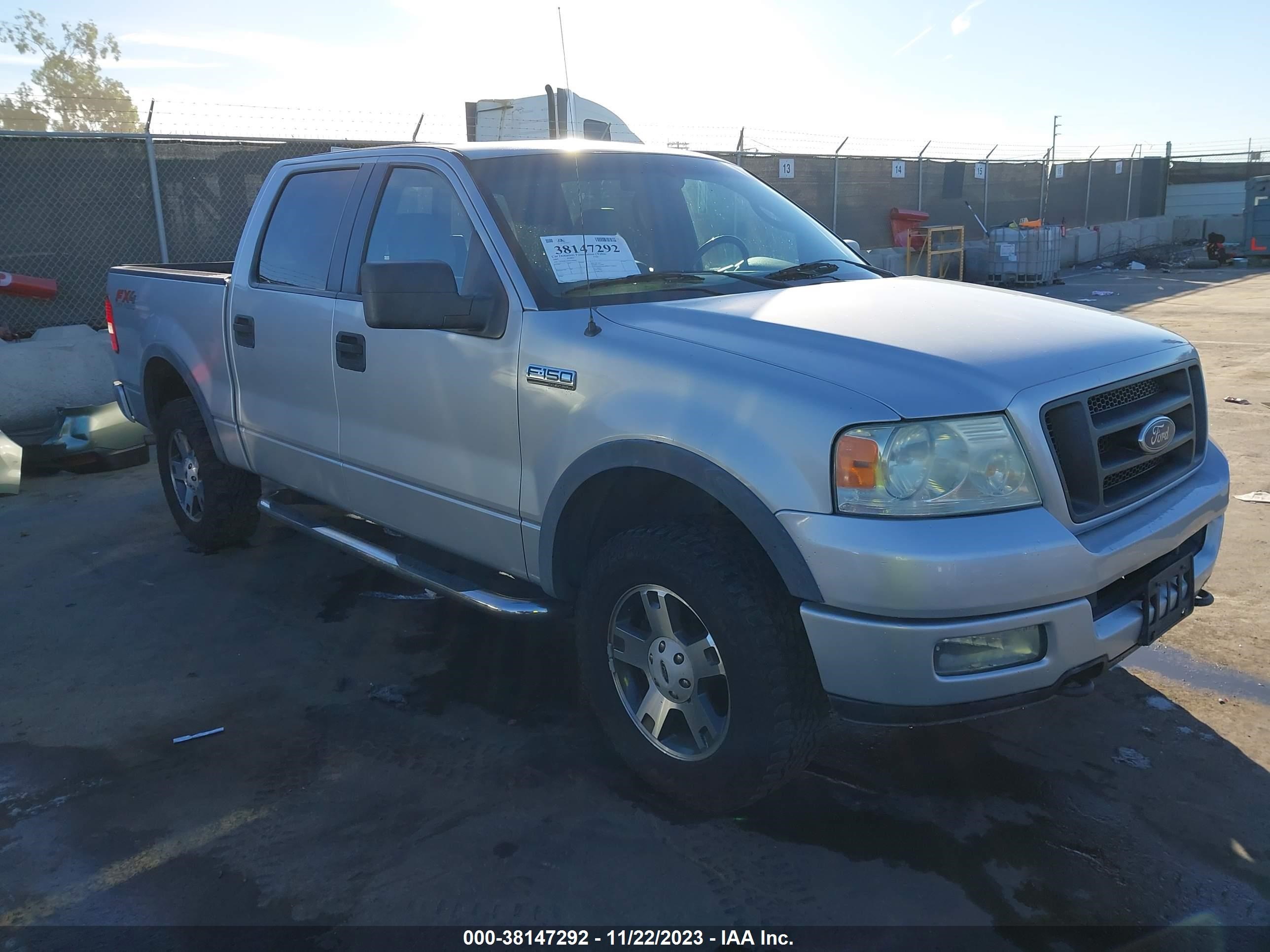 FORD F-150 2005 1ftpw14505fa86665