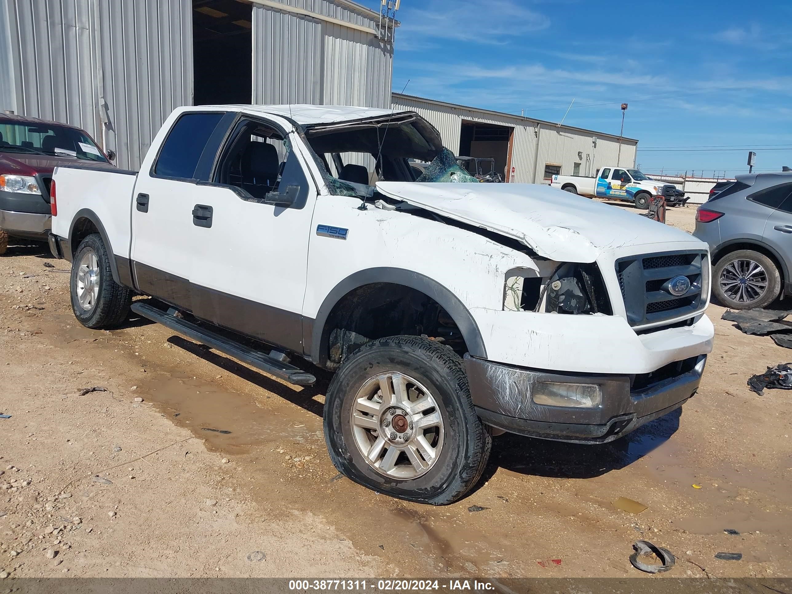 FORD F-150 2005 1ftpw14505kc77137