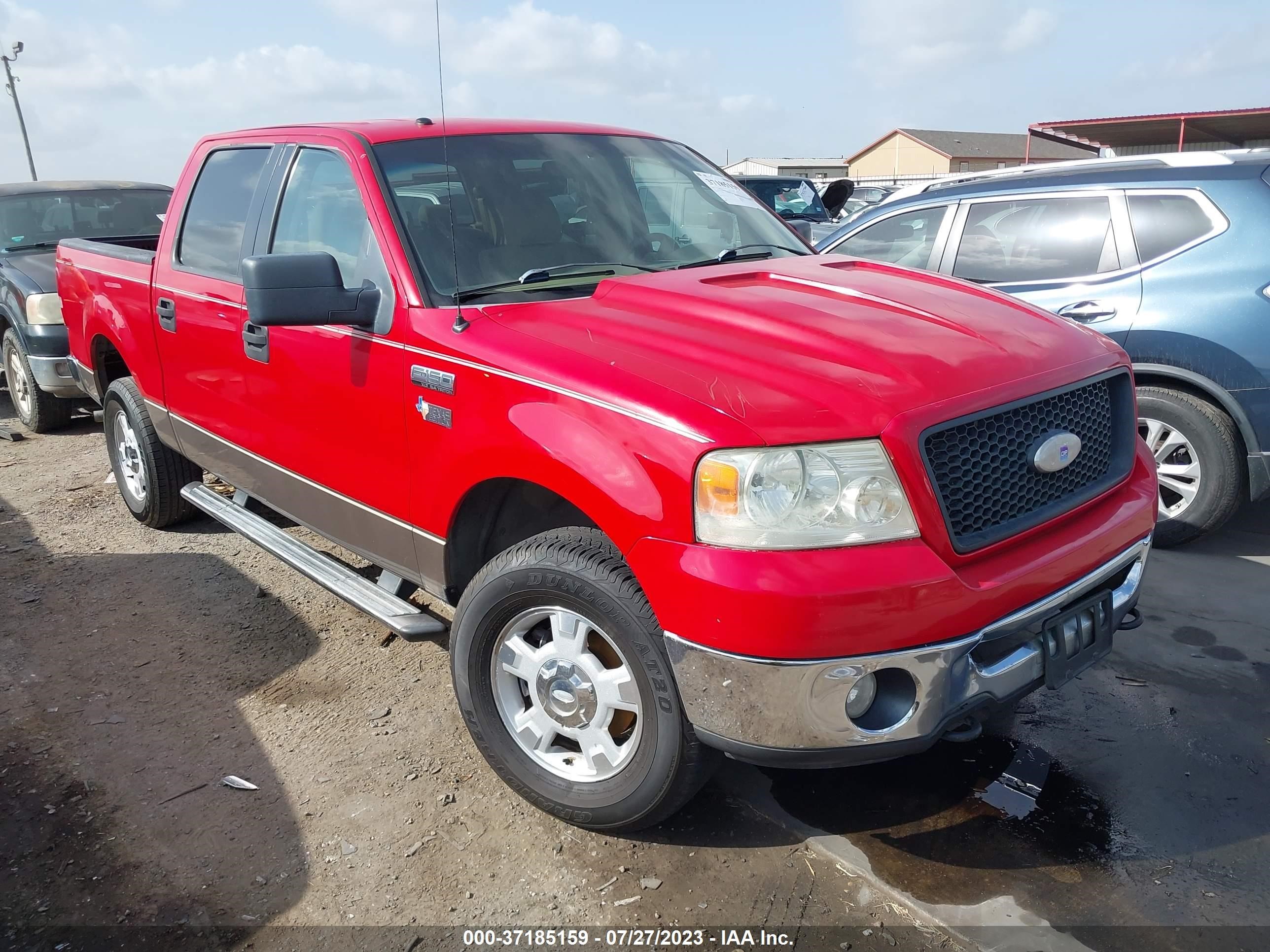 FORD F-150 2006 1ftpw14506kb24579