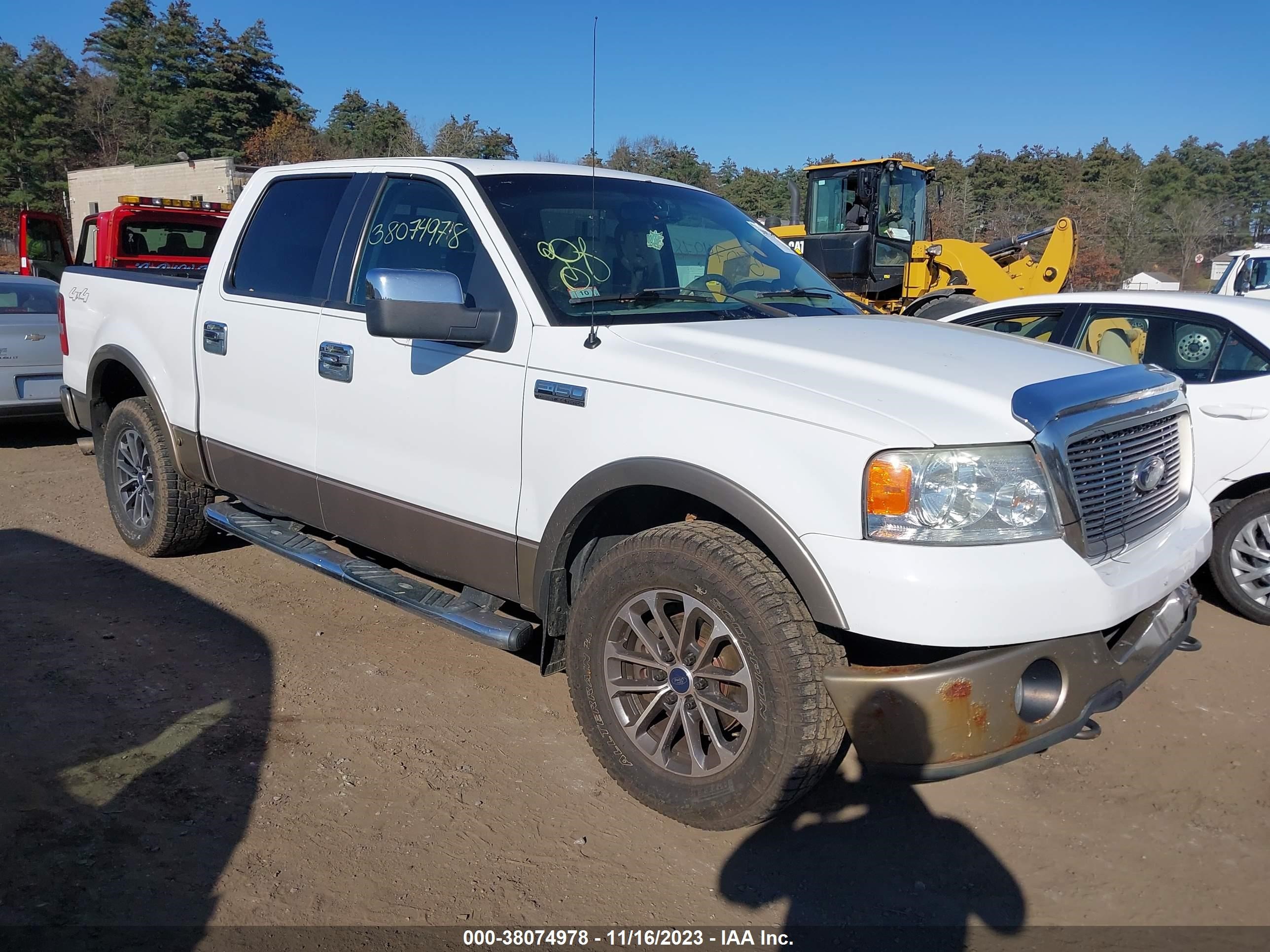 FORD F-150 2006 1ftpw14506kc00835