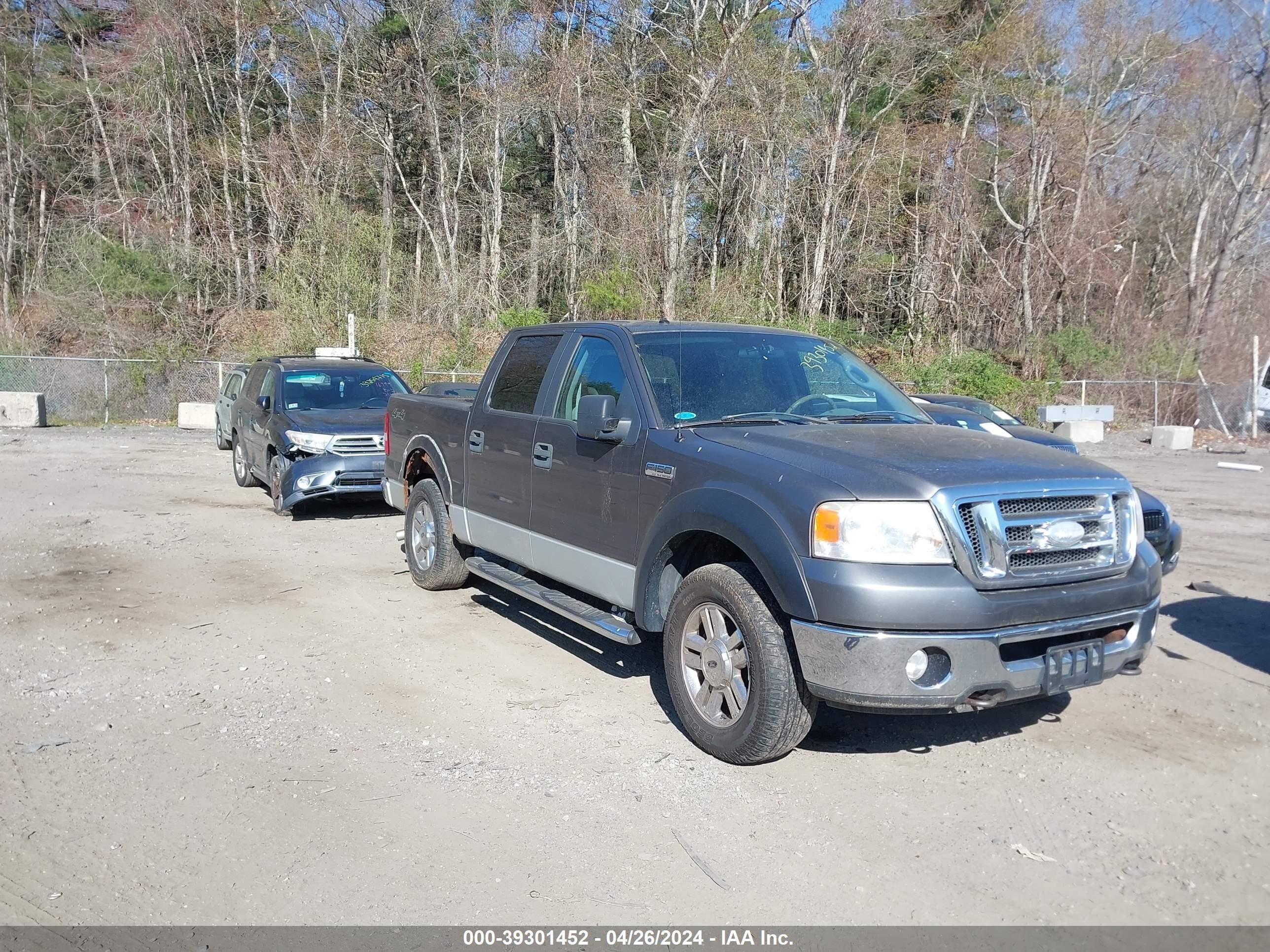 FORD F-150 2008 1ftpw14508fb65306