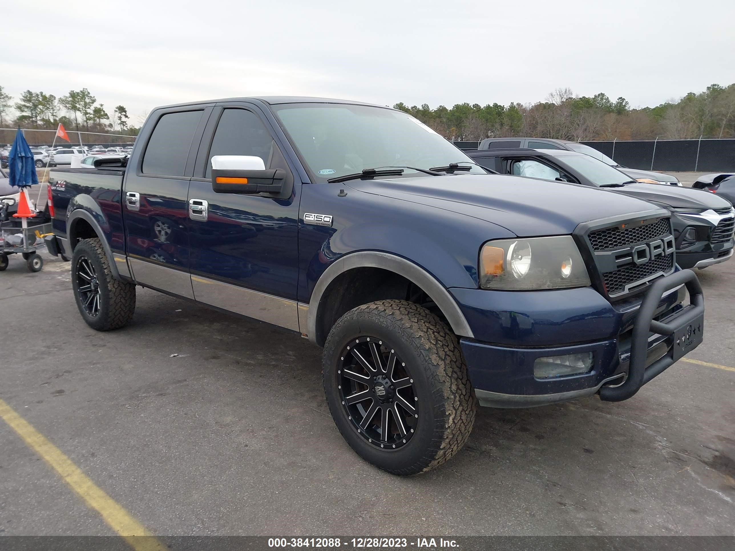 FORD F-150 2004 1ftpw14514kc92518