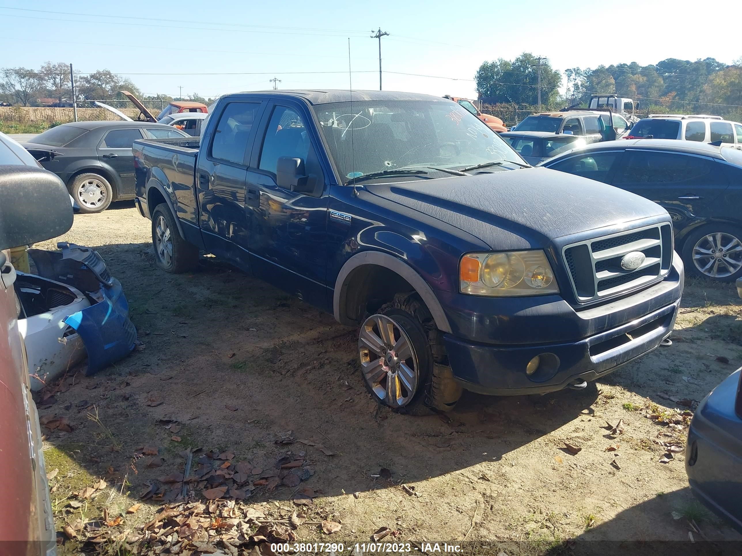 FORD F-150 2008 1ftpw14518fb09066