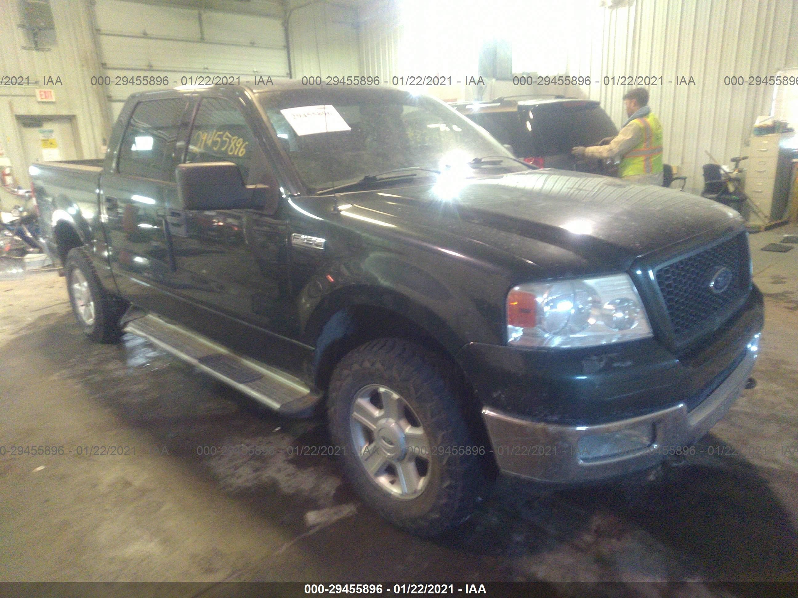 FORD F-150 2004 1ftpw14524kc43618