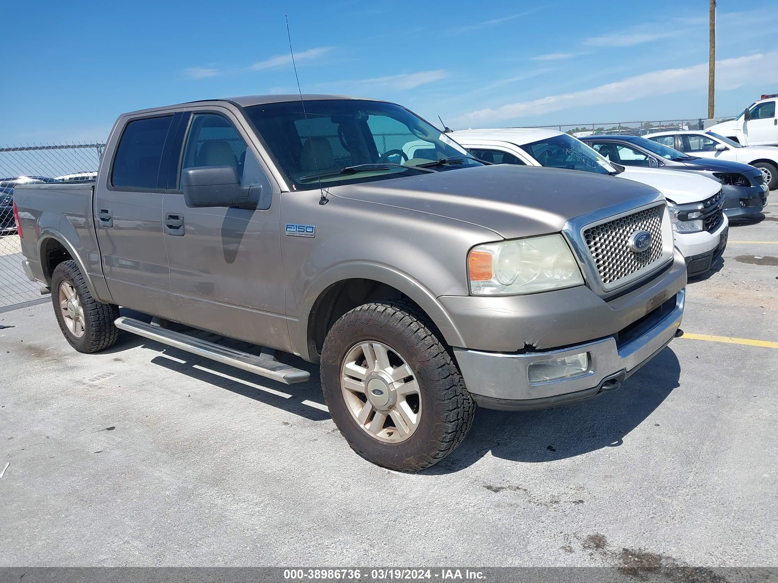 FORD F-150 2004 1ftpw14524kd36851