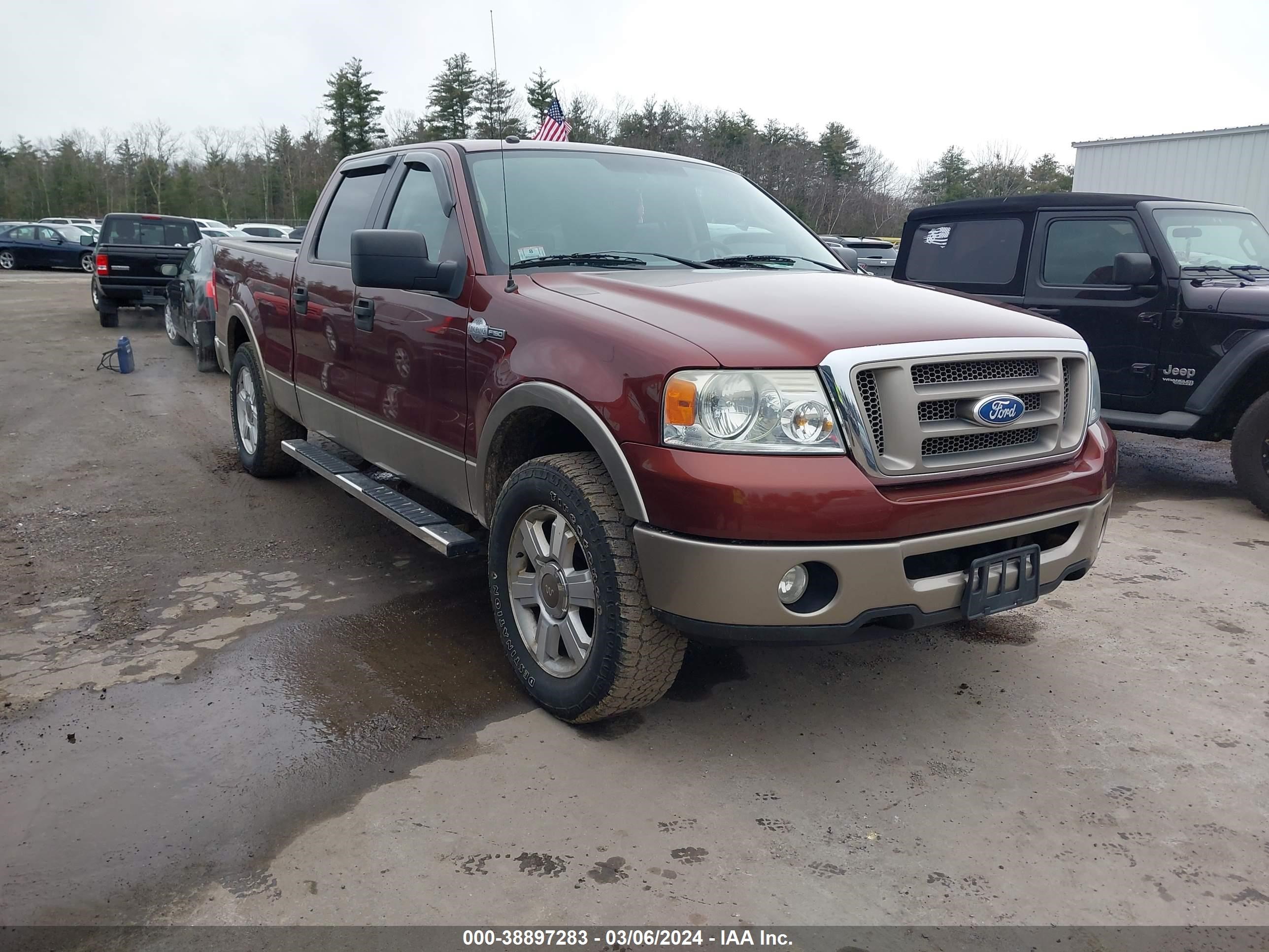 FORD F-150 2006 1ftpw14526kc91168