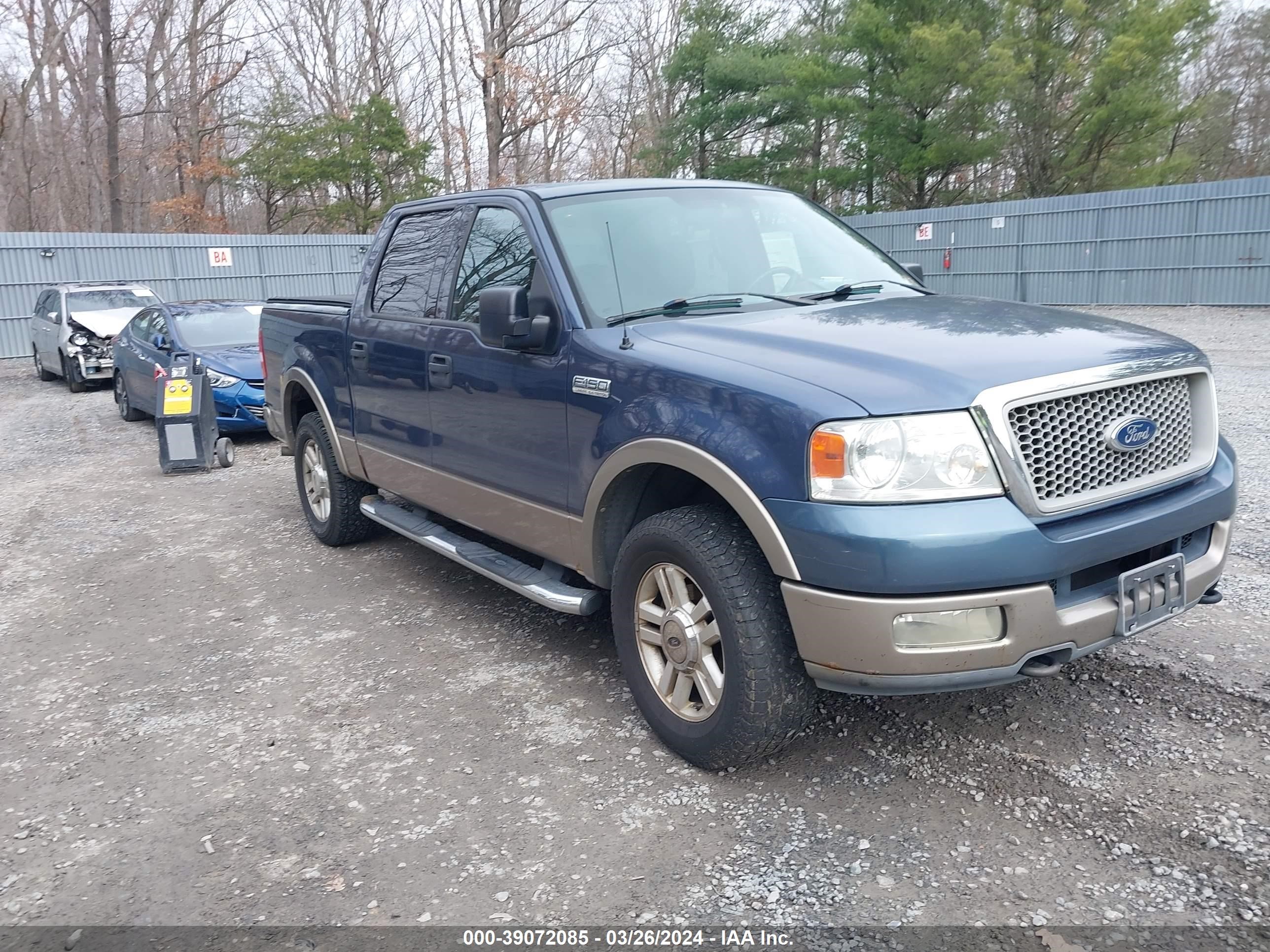 FORD F-150 2004 1ftpw14534kc56636