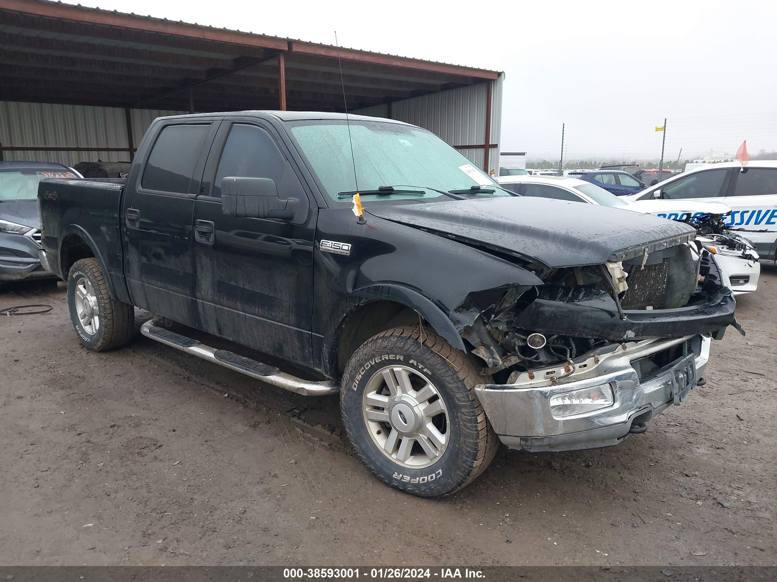 FORD F-150 2004 1ftpw14534kd49219