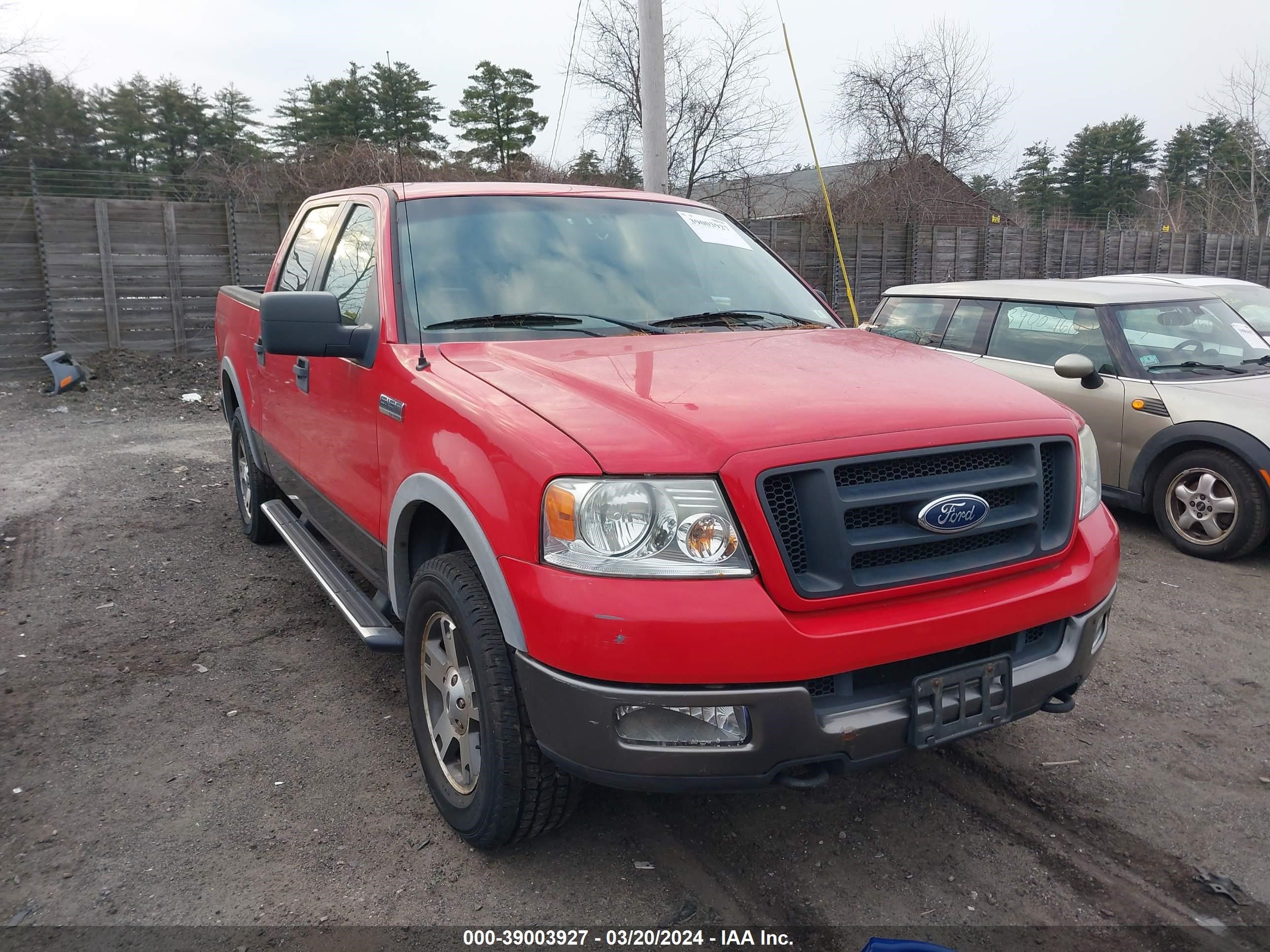 FORD F-150 2005 1ftpw14535ke44736