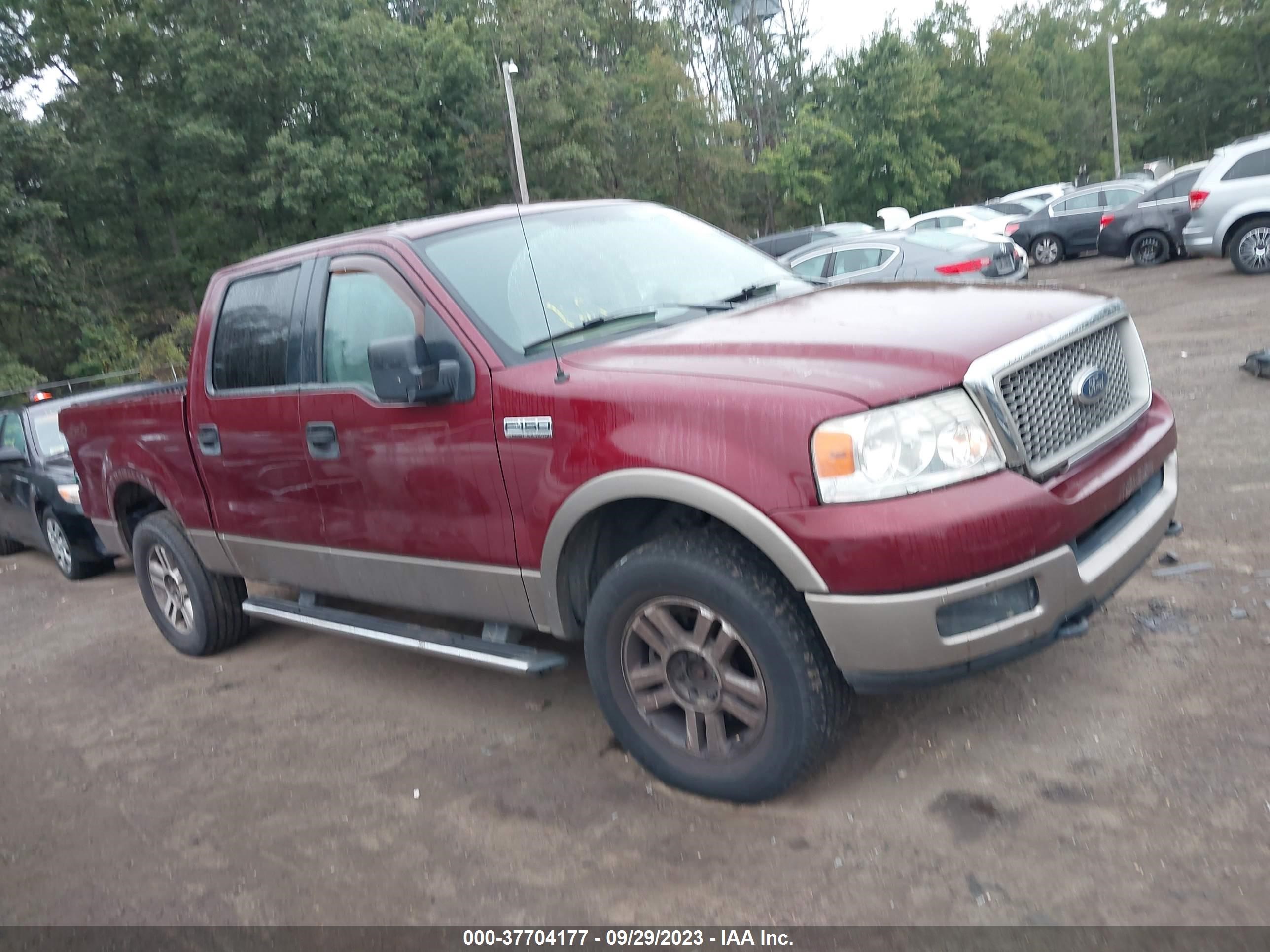 FORD F-150 2005 1ftpw14535ke64307