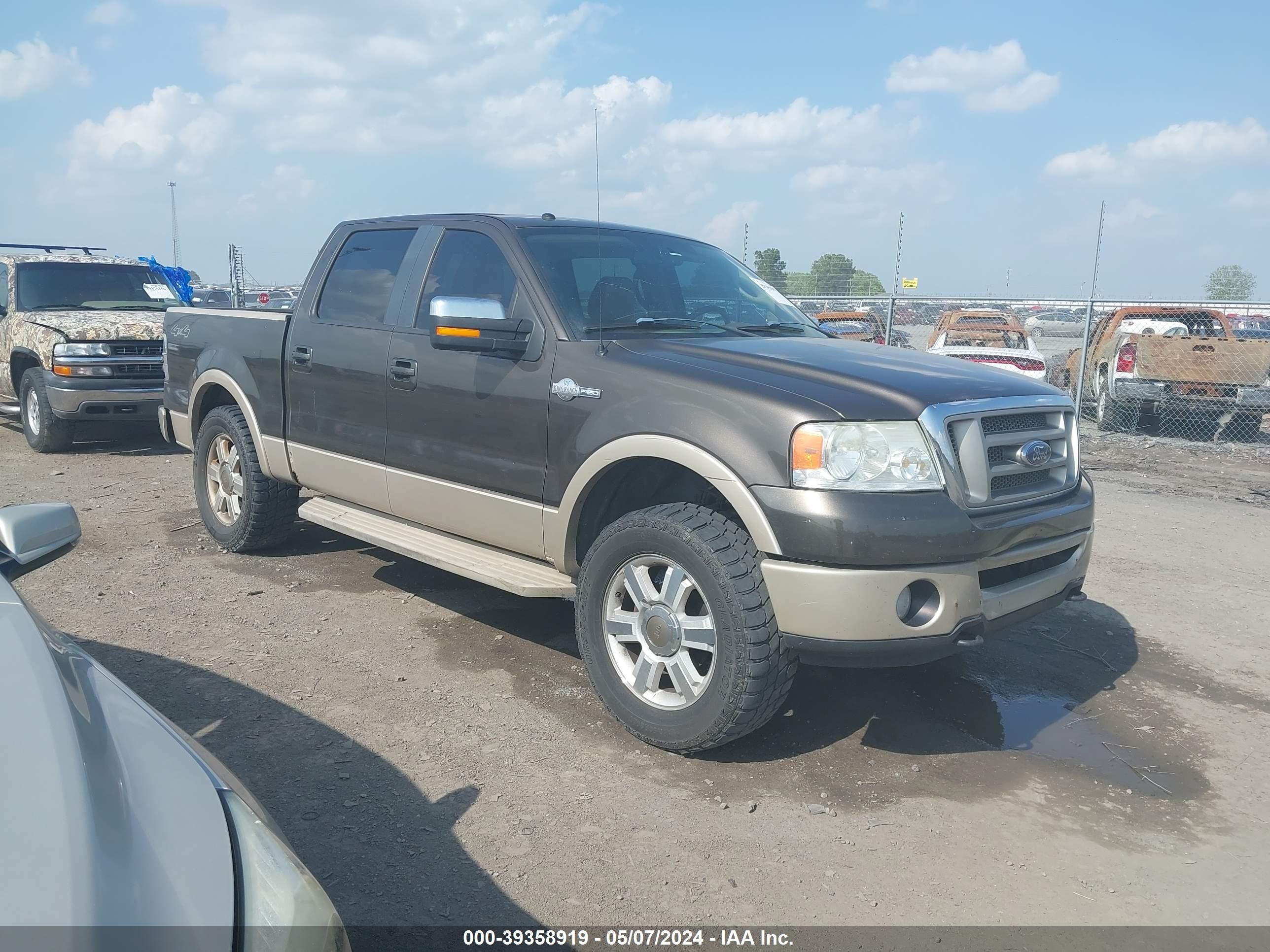 FORD F-150 2008 1ftpw14538kb94452