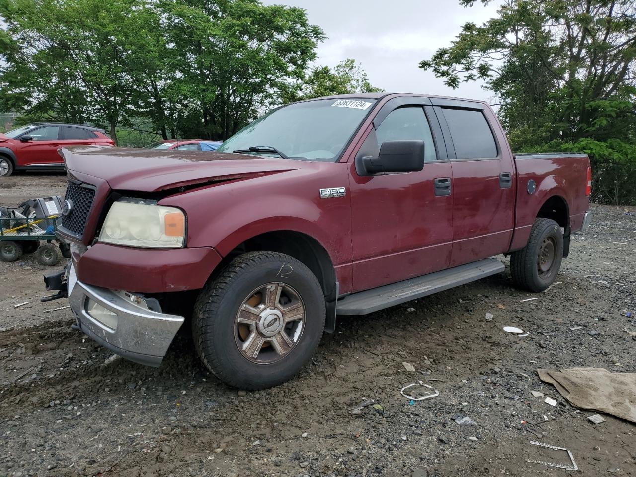 FORD F-150 2005 1ftpw14544kc67886