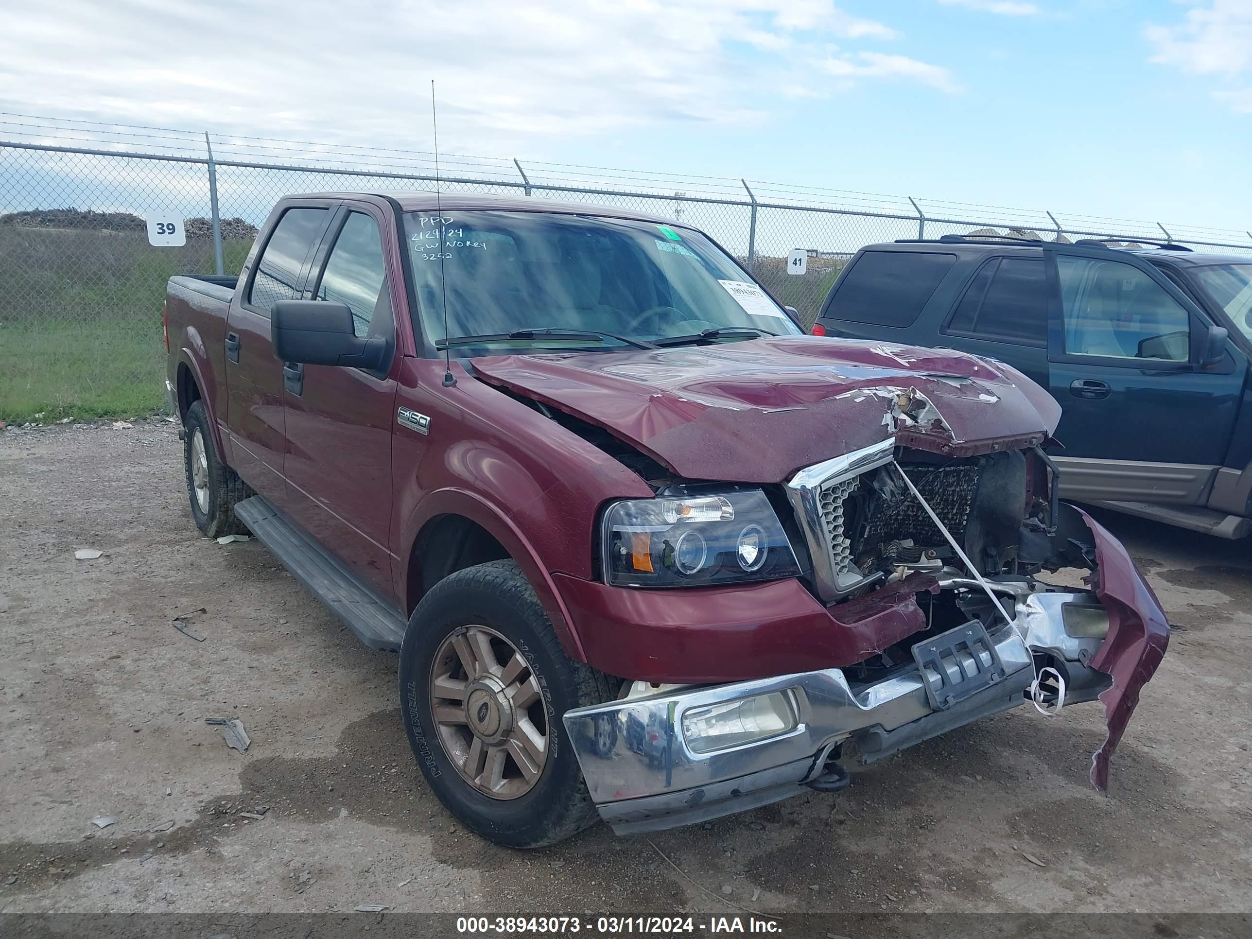 FORD F-150 2004 1ftpw14544kc73252