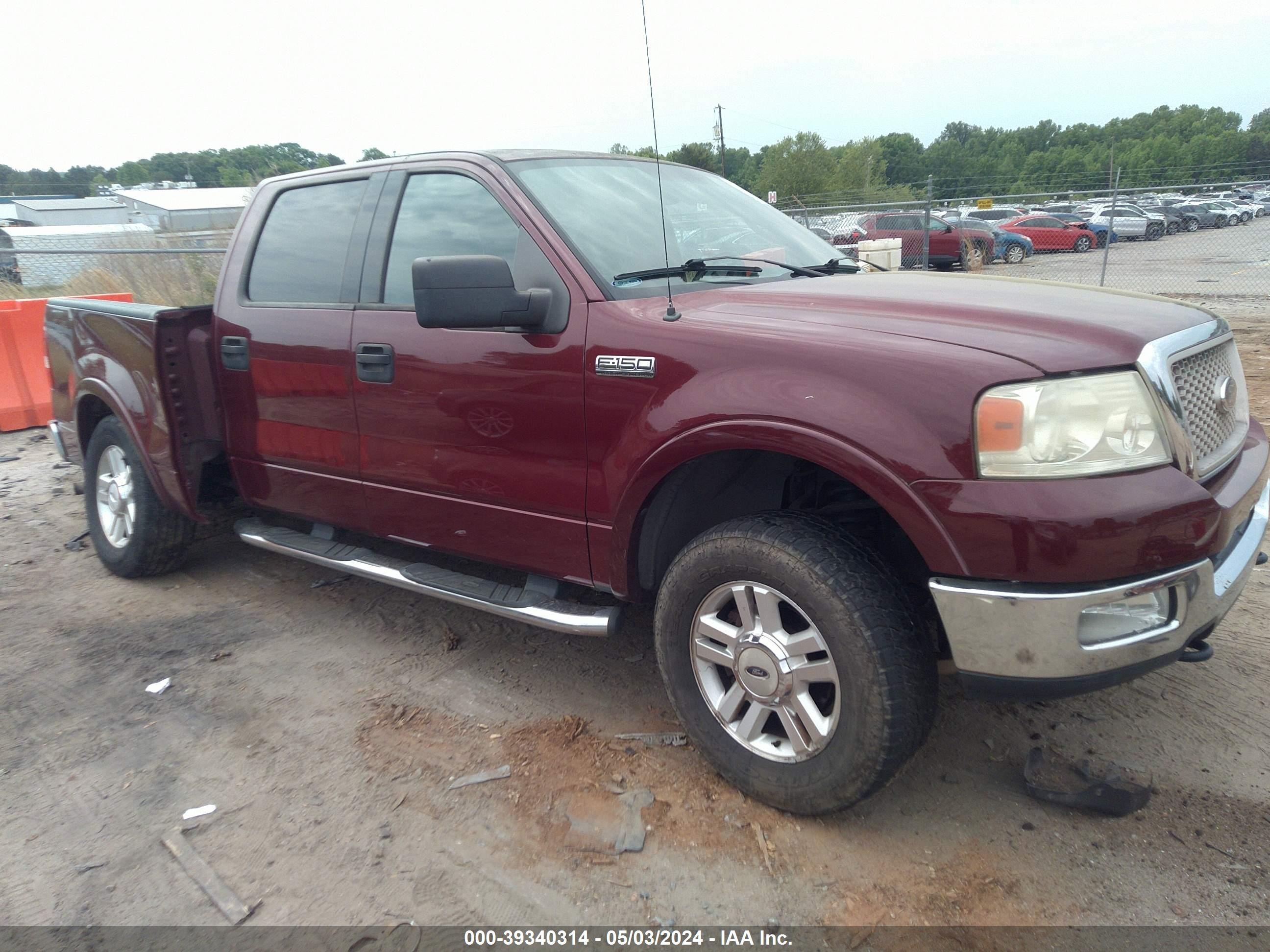 FORD F-150 2004 1ftpw14544kd37709