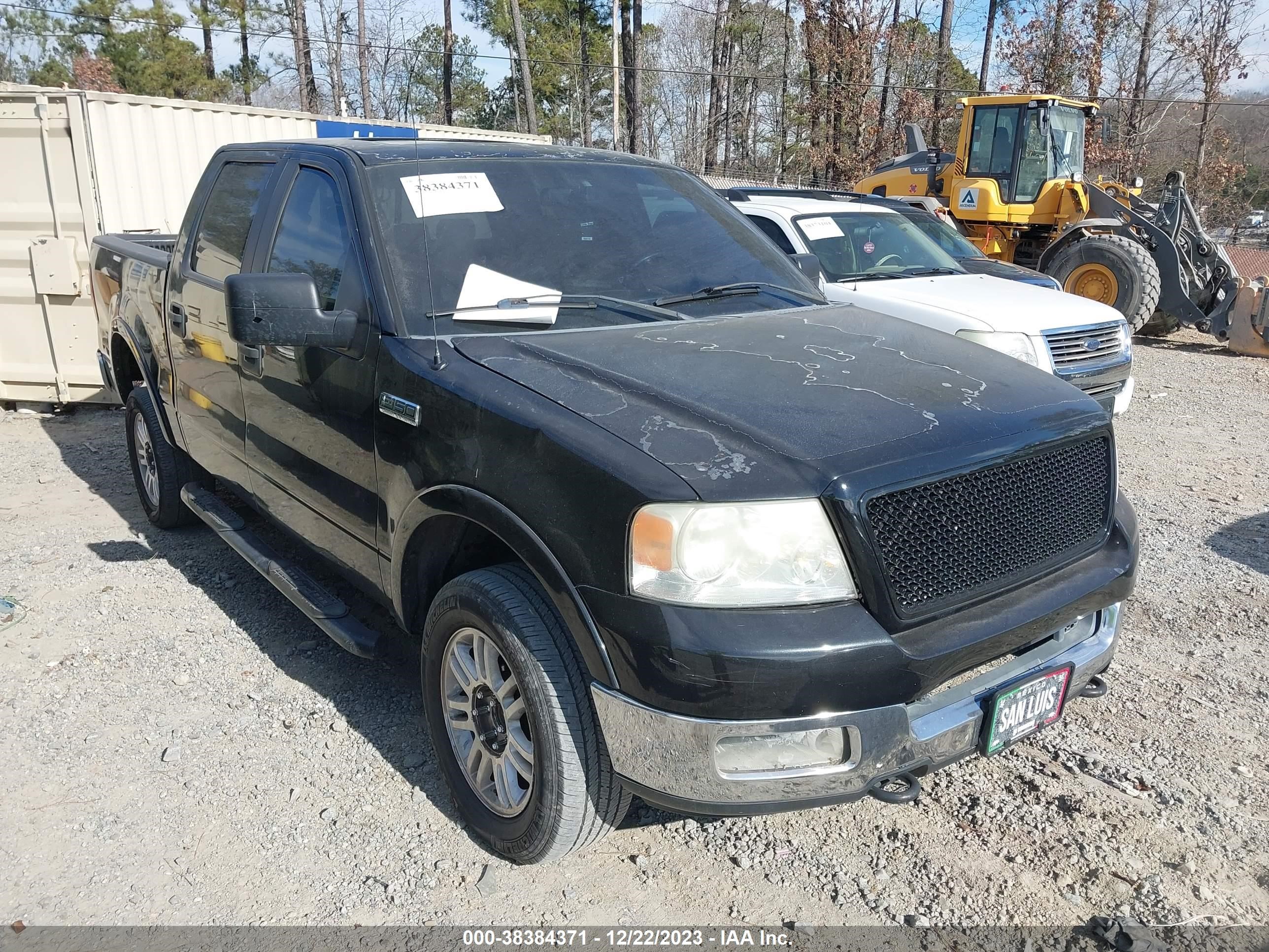 FORD F-150 2004 1ftpw14554kb27409