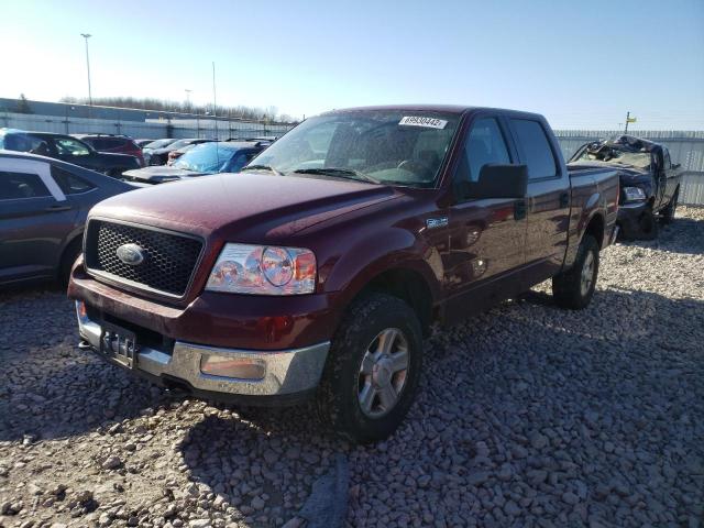 FORD F150 SUPER 2004 1ftpw14554kd07909