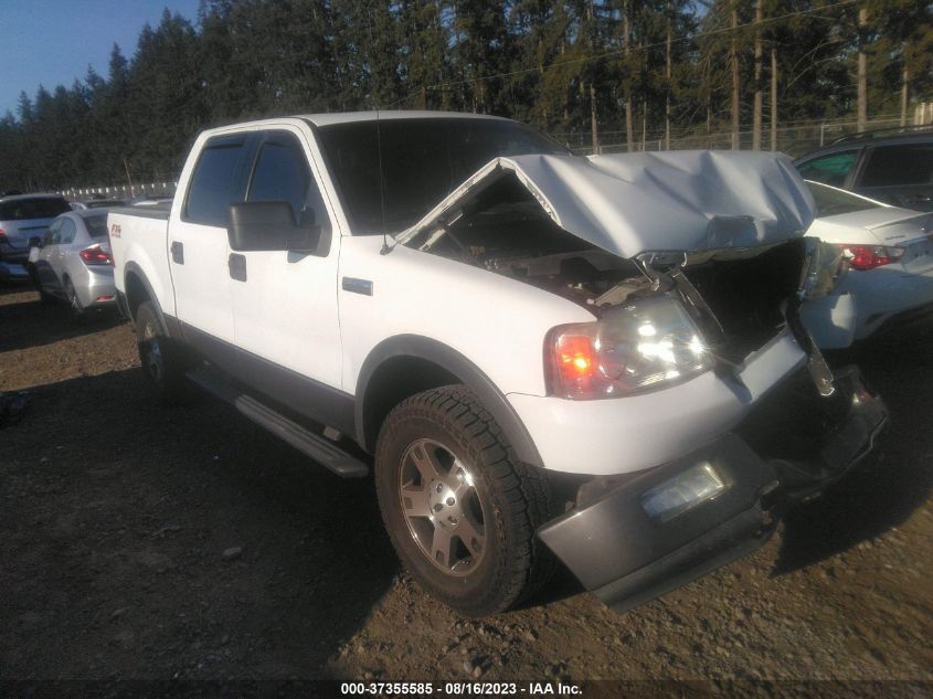 FORD F-150 2004 1ftpw14554kd31109