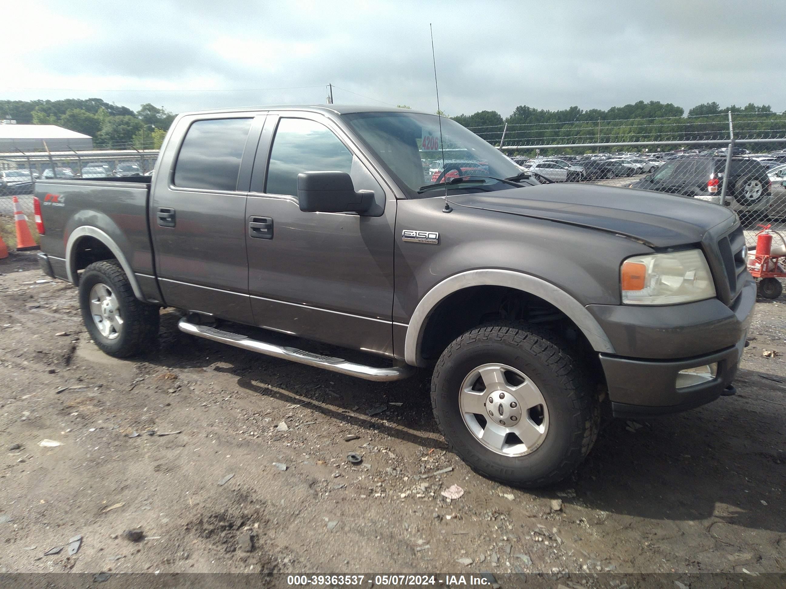 FORD F-150 2005 1ftpw14555fa86614