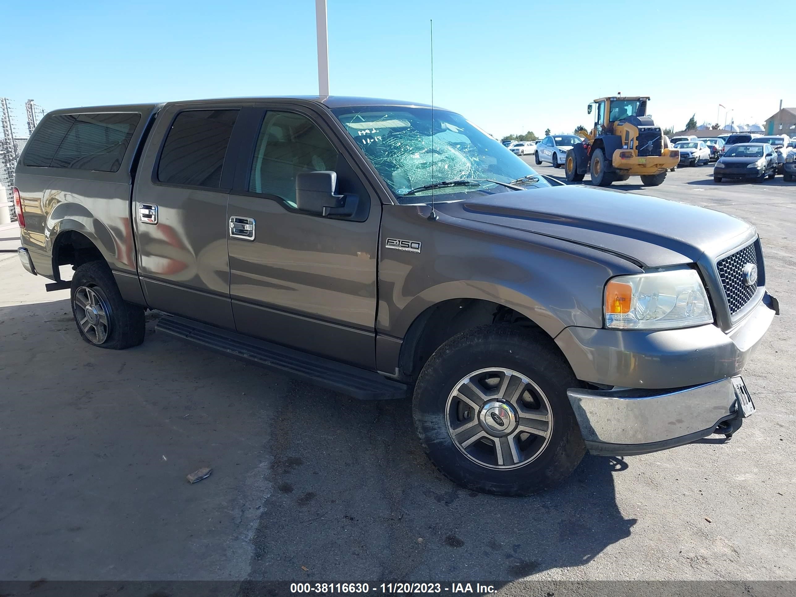 FORD F-150 2005 1ftpw14555kb57043