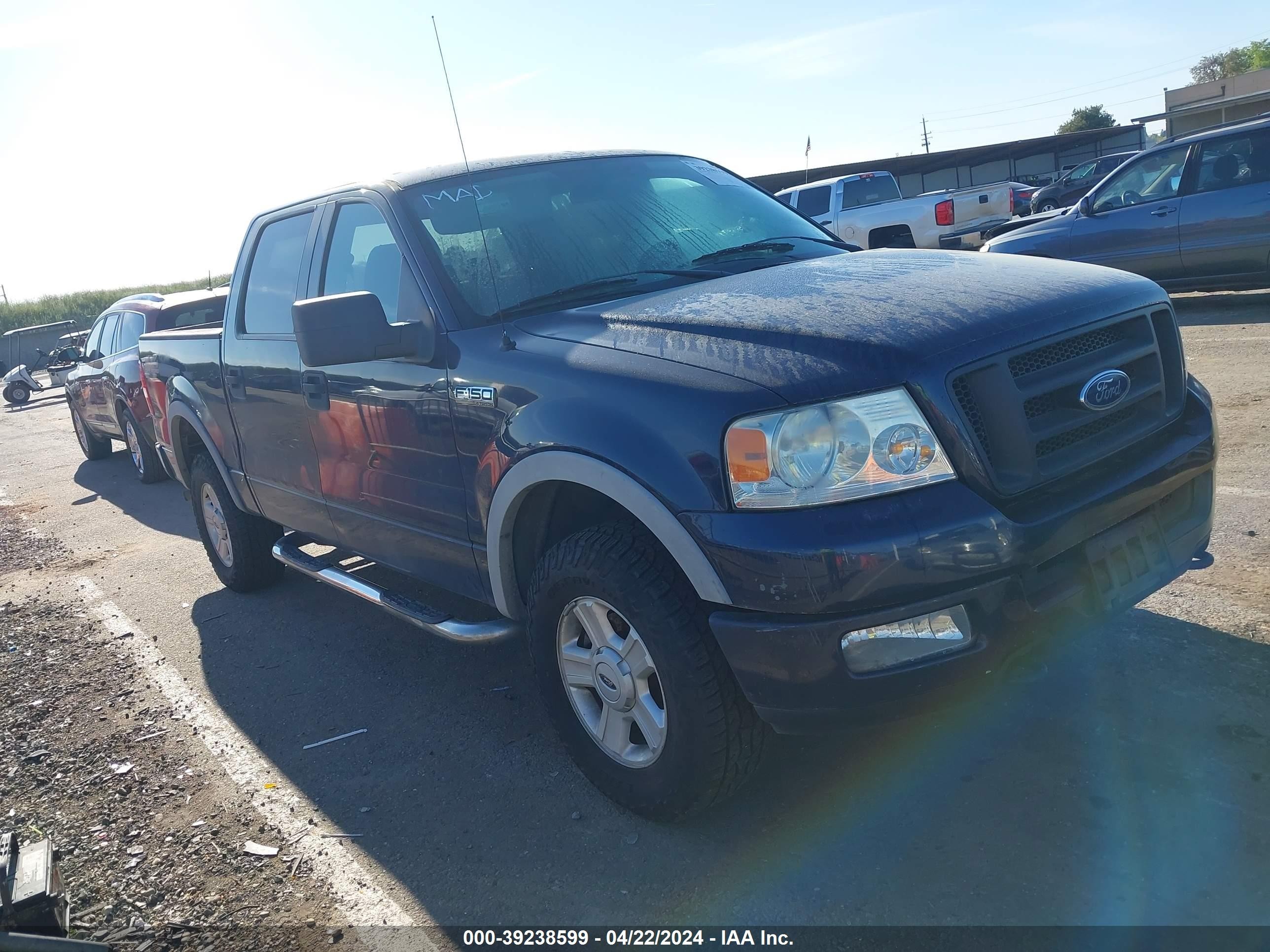 FORD F-150 2005 1ftpw14555ke73509