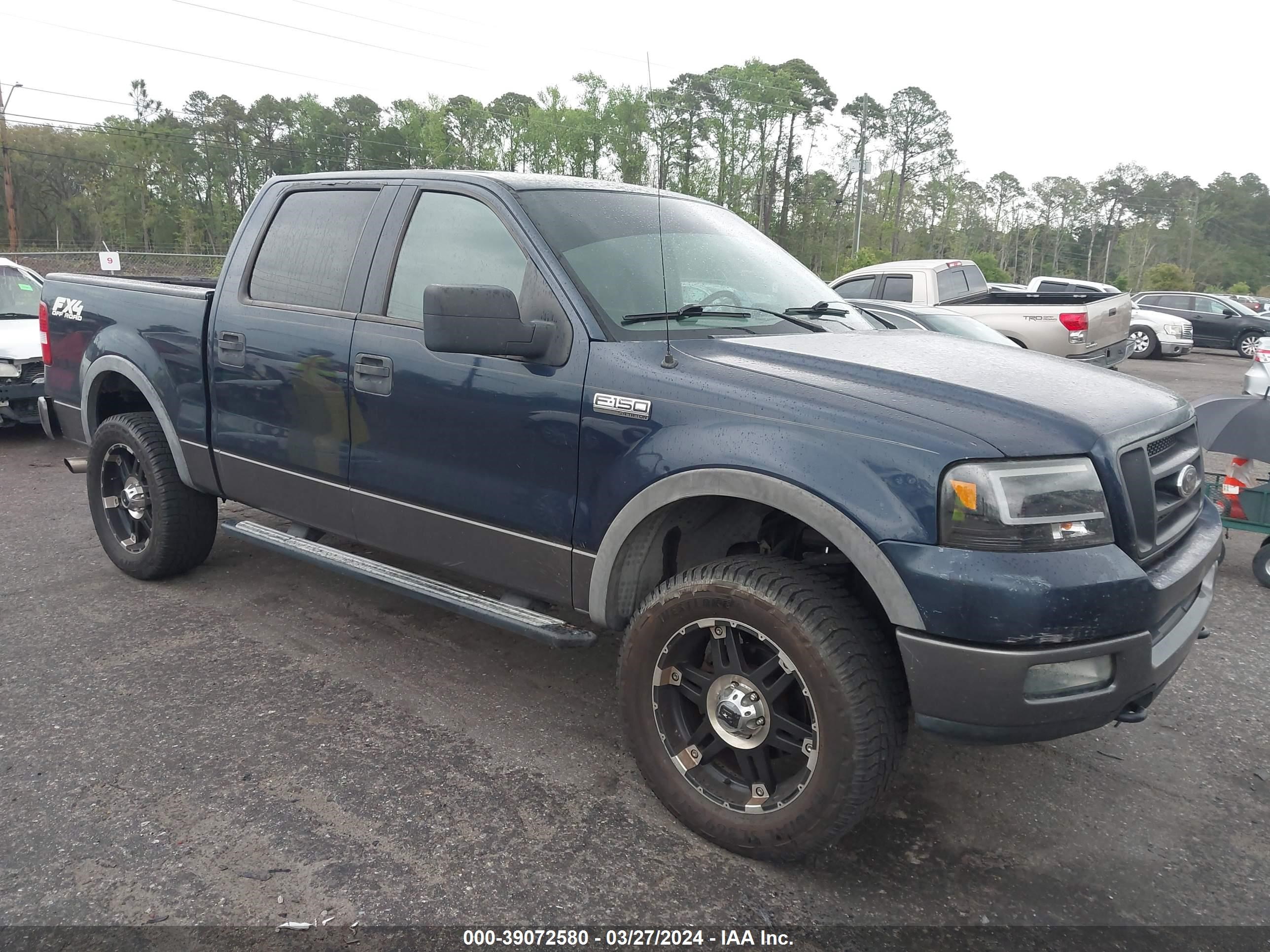 FORD F-150 2005 1ftpw14555kf07514