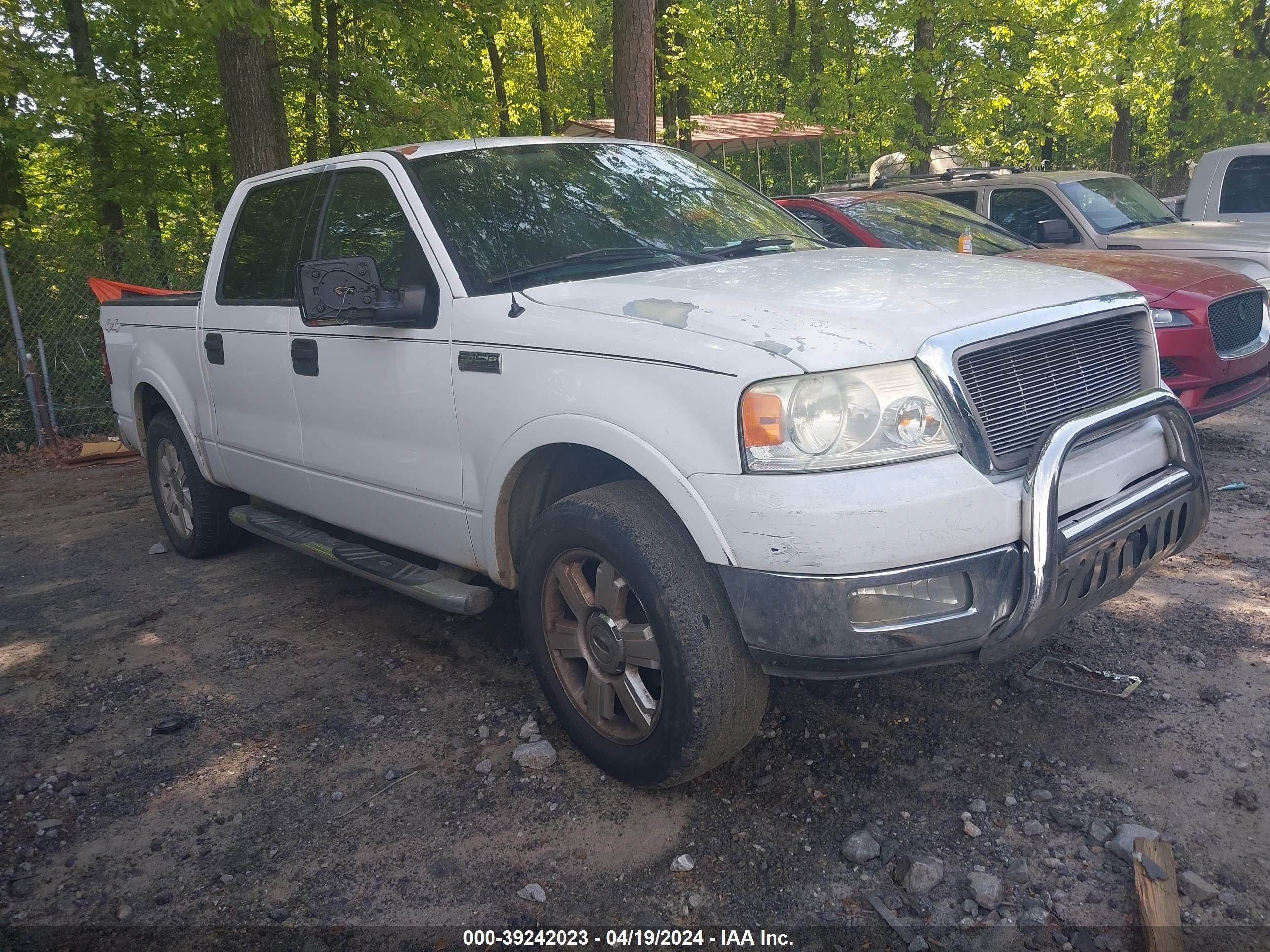 FORD F-150 2004 1ftpw14564kb46700