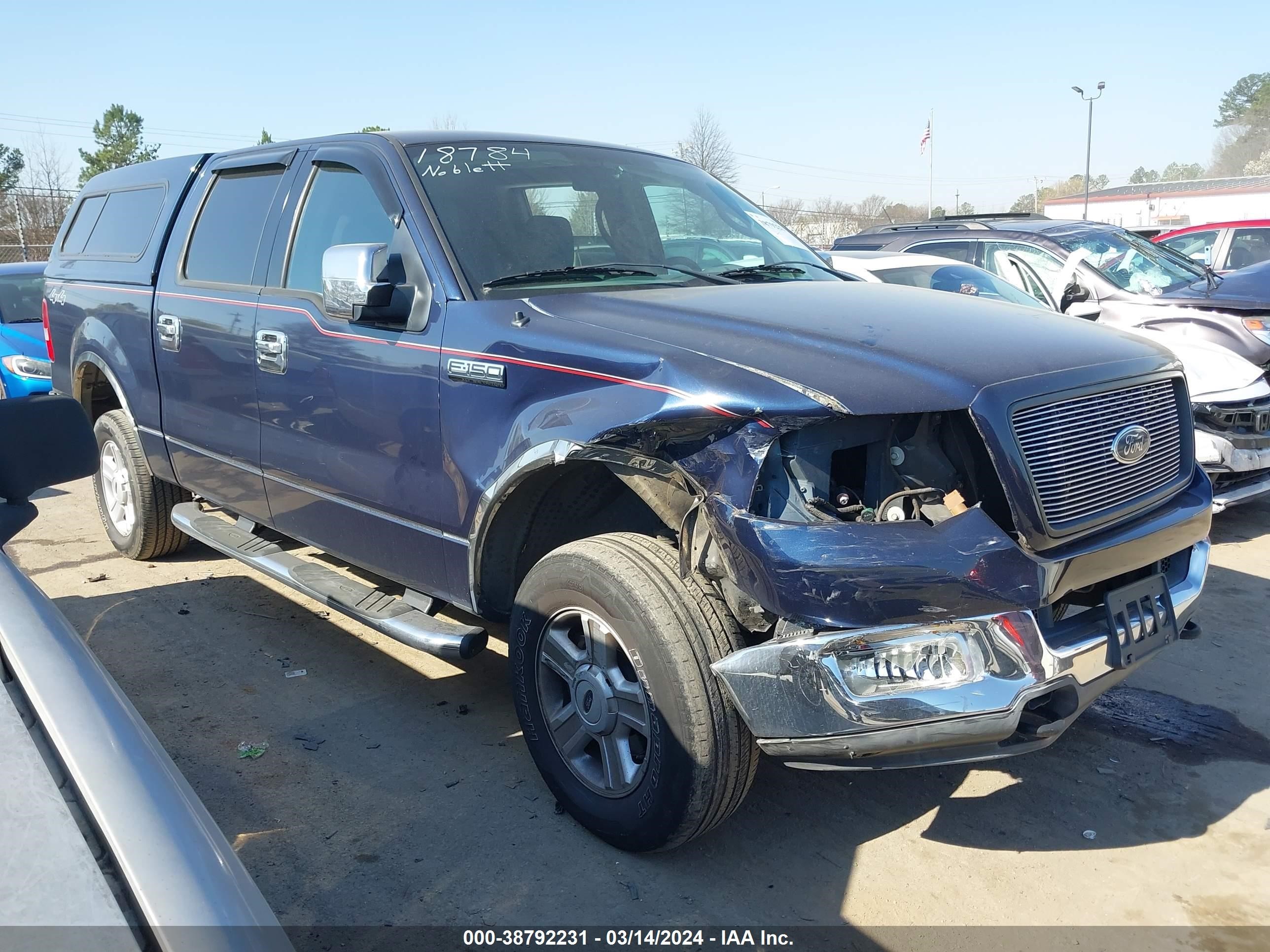 FORD F-150 2004 1ftpw14564kc66013