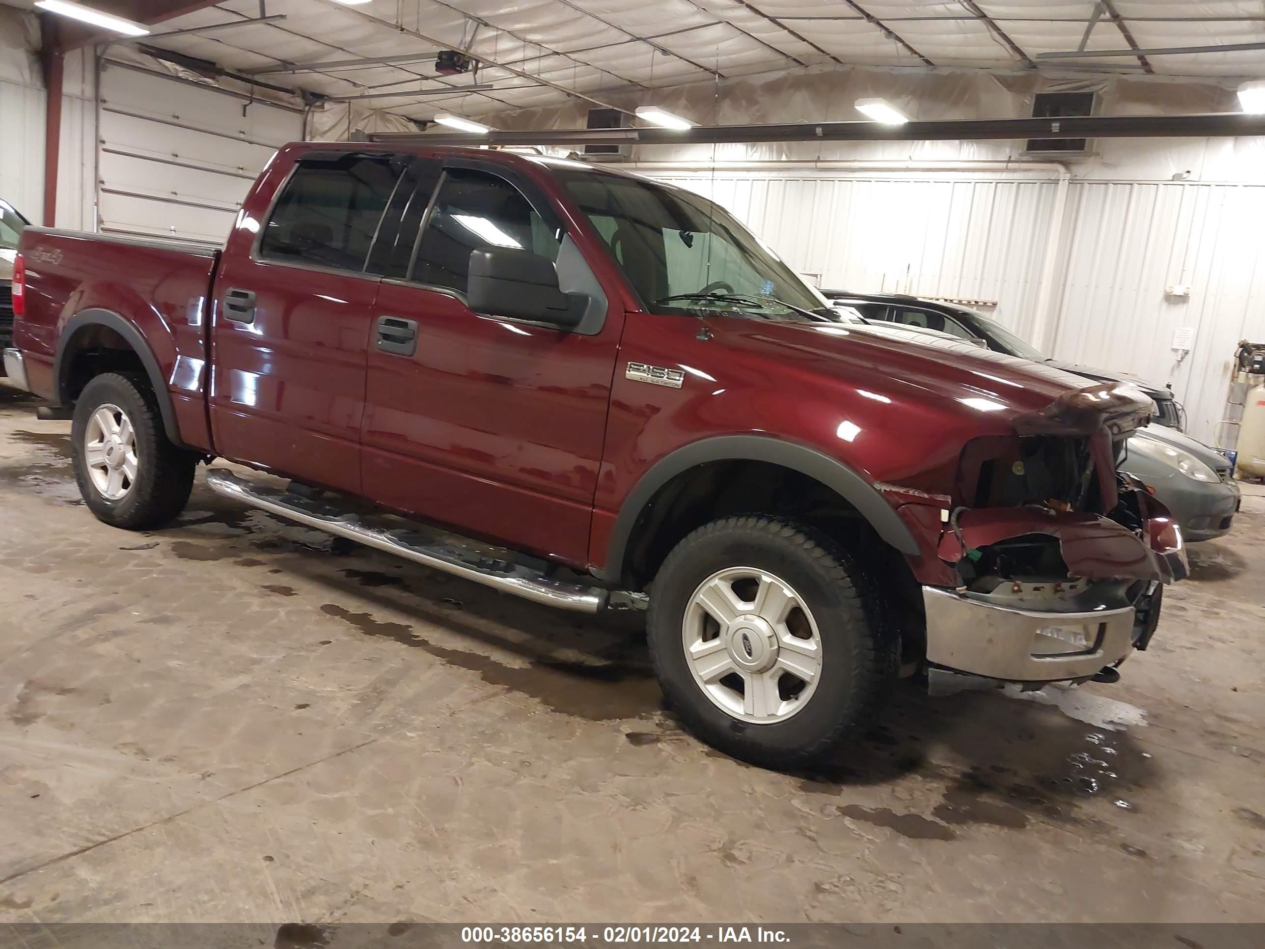 FORD F-150 2004 1ftpw14564kd26310