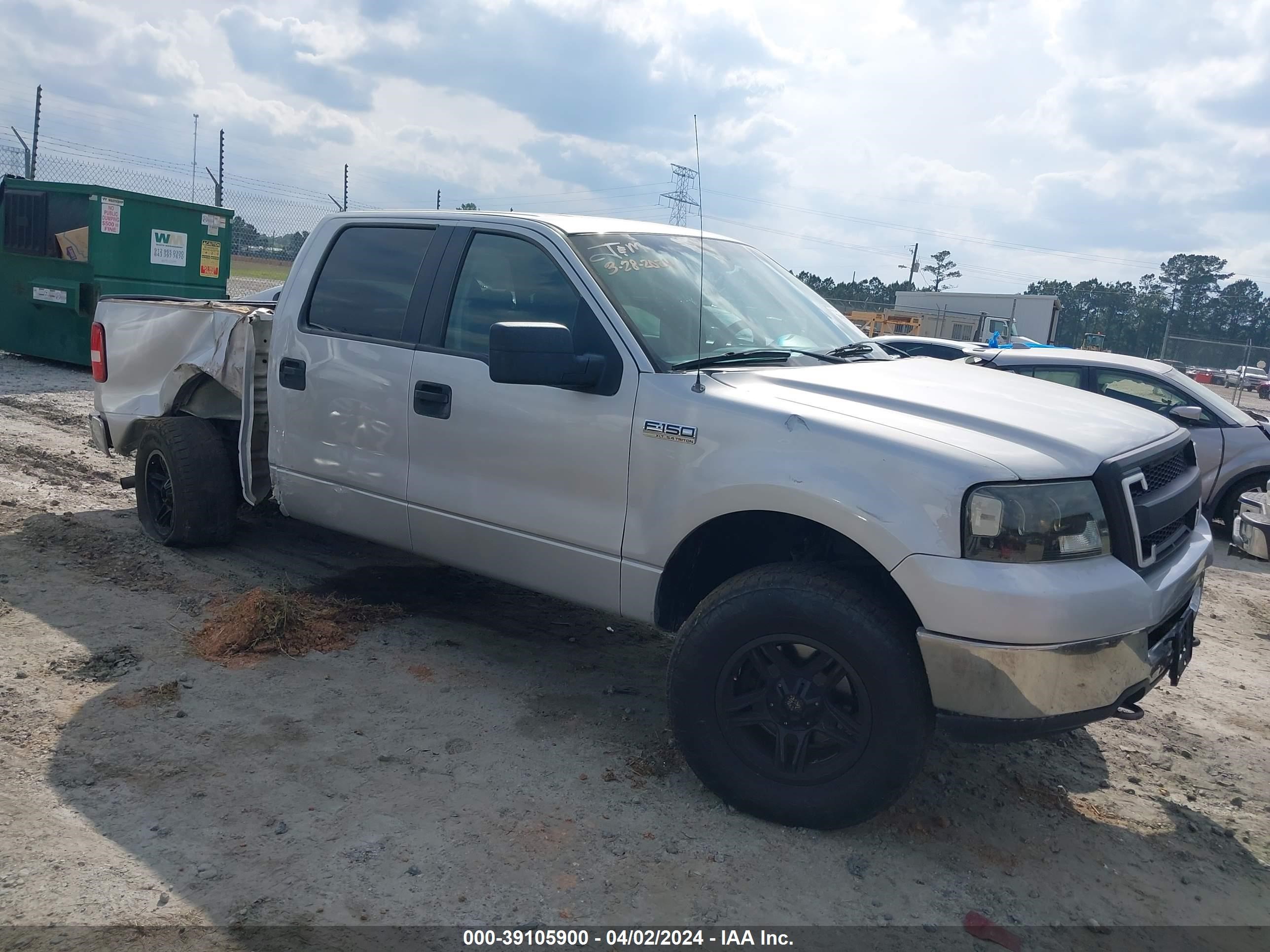 FORD F-150 2008 1ftpw14568fc09681