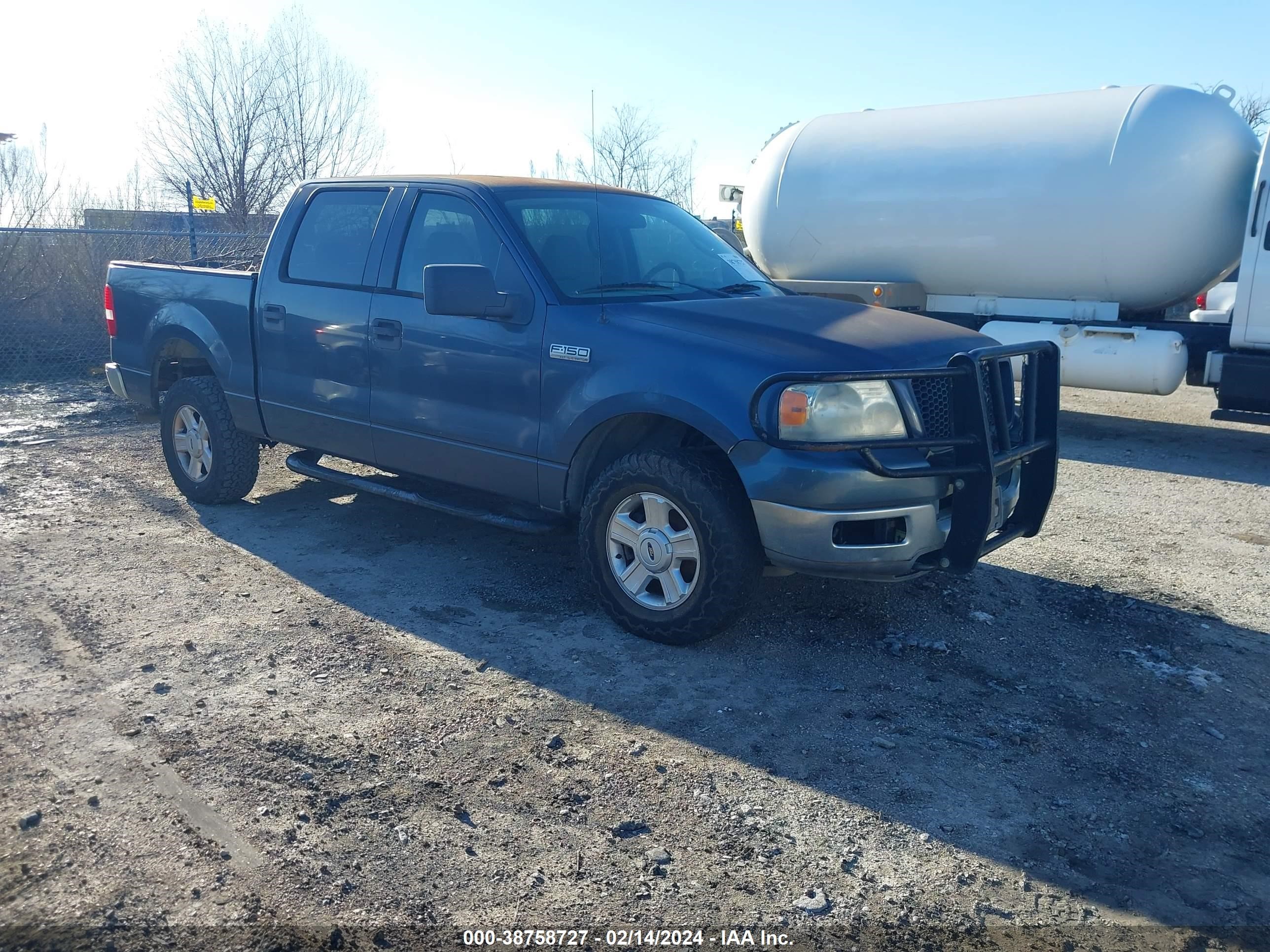 FORD F-150 2004 1ftpw14574kb46365