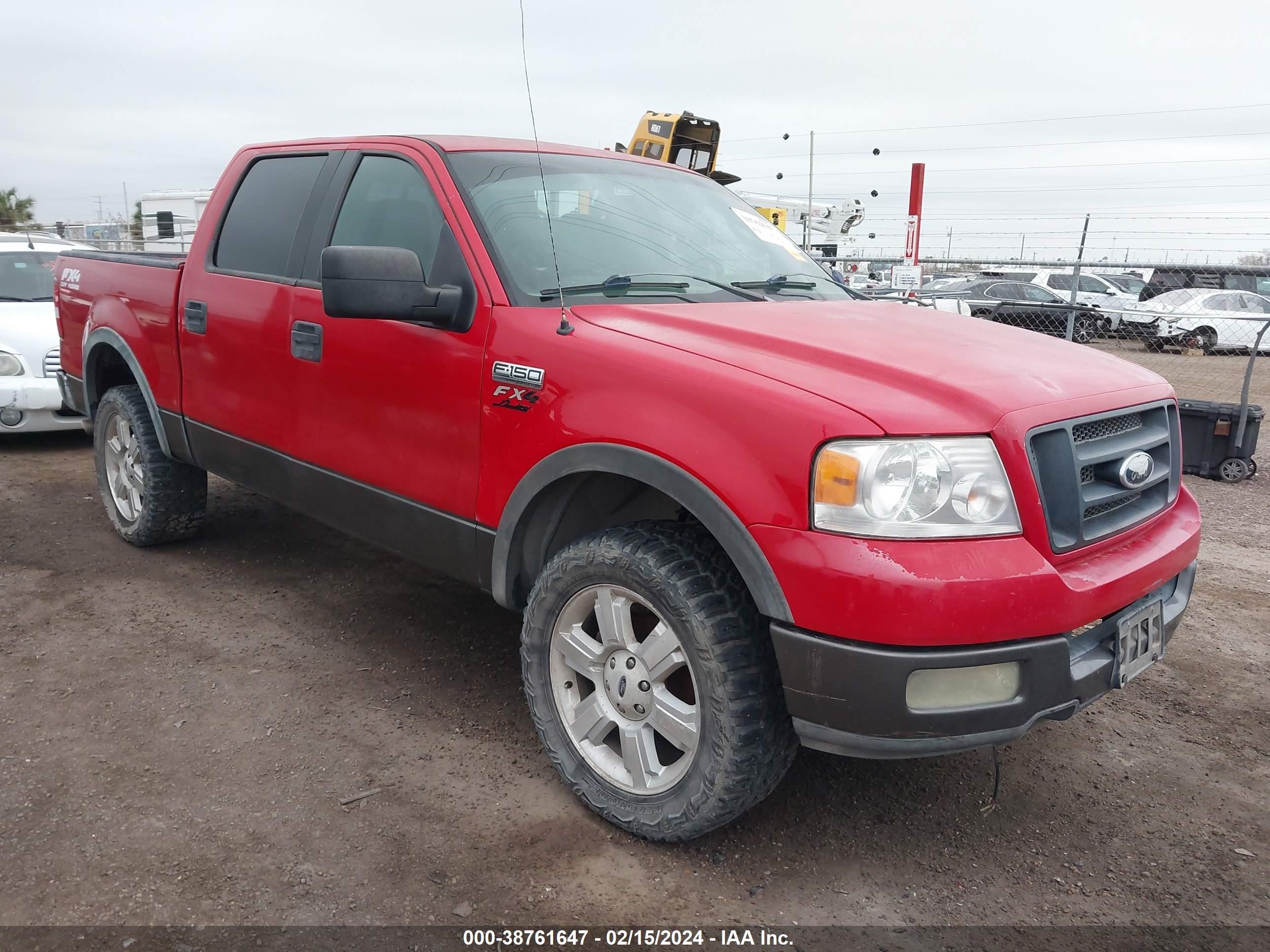 FORD F-150 2004 1ftpw14574kb98157