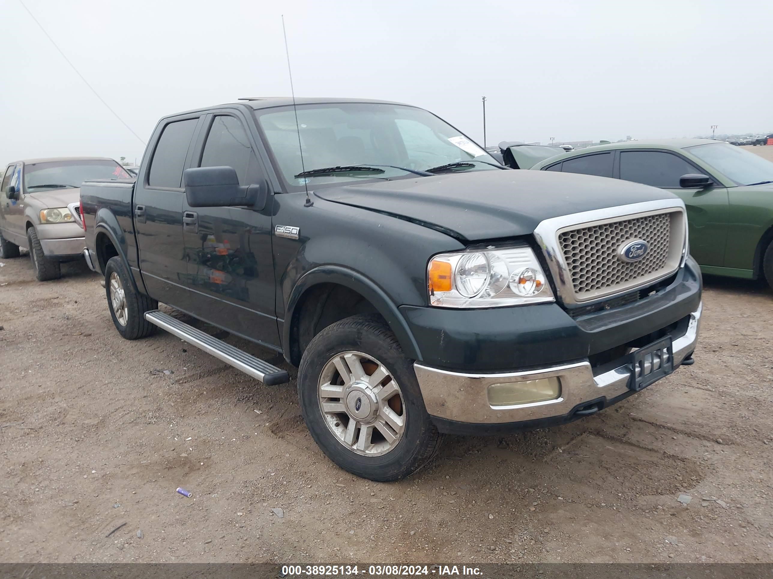 FORD F-150 2004 1ftpw14574kc62987