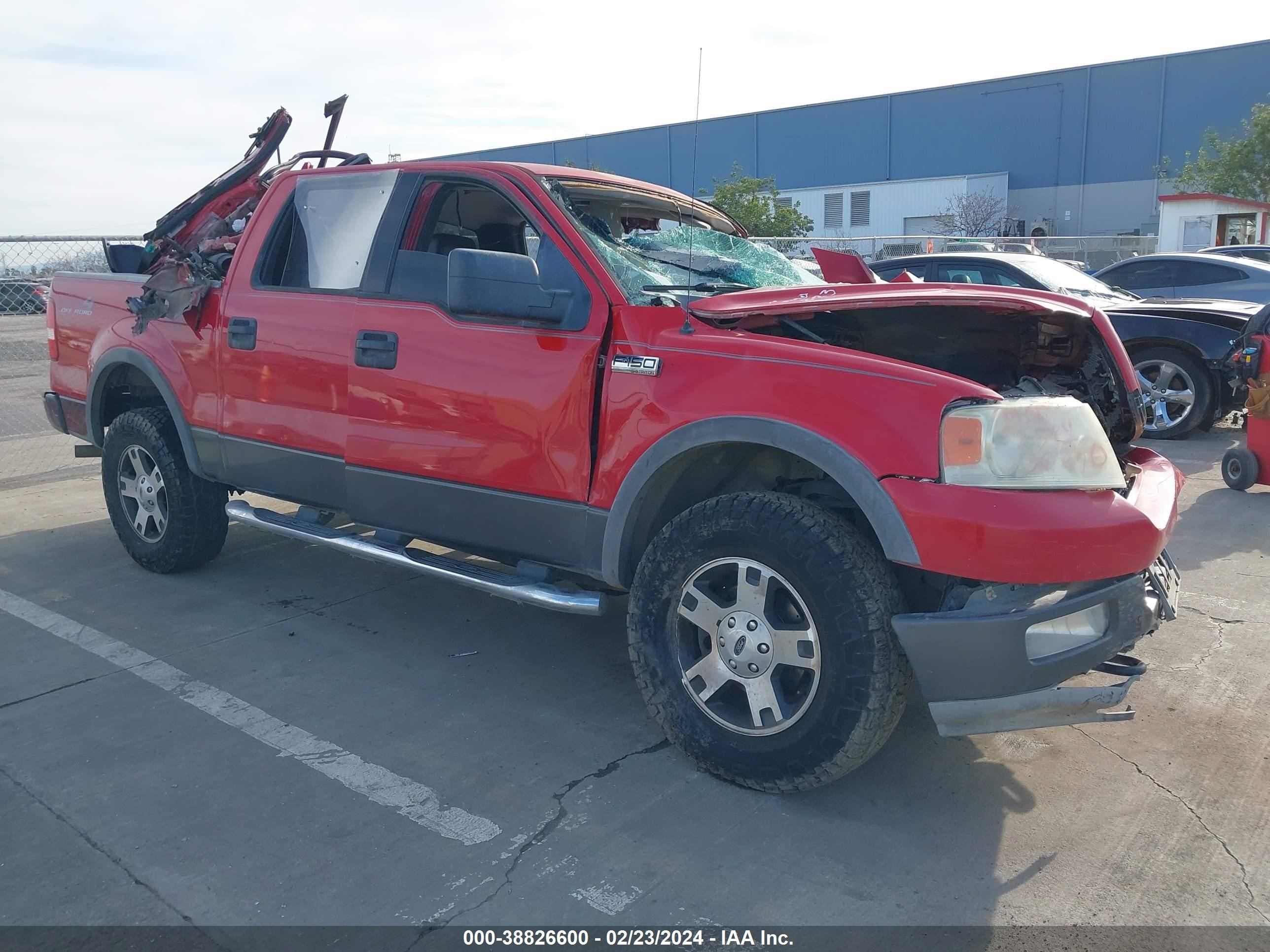 FORD F-150 2004 1ftpw14574kd47974