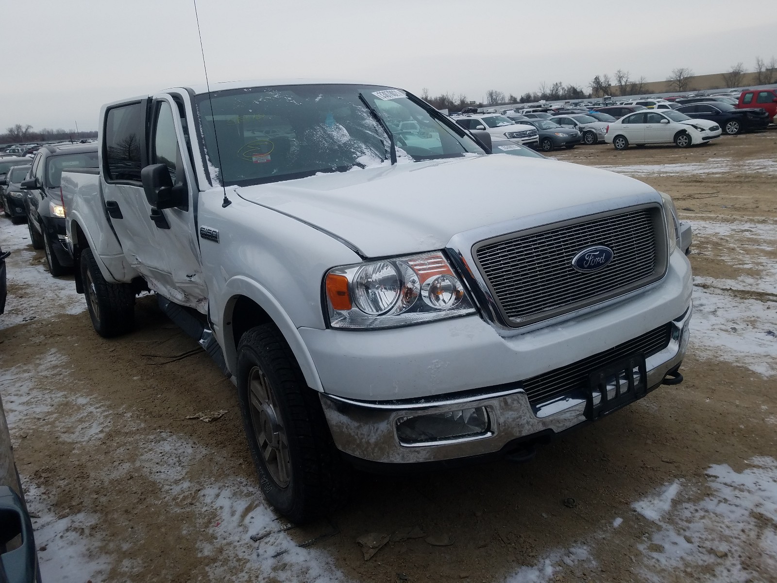 FORD F150 SUPER 2005 1ftpw14575kd31629