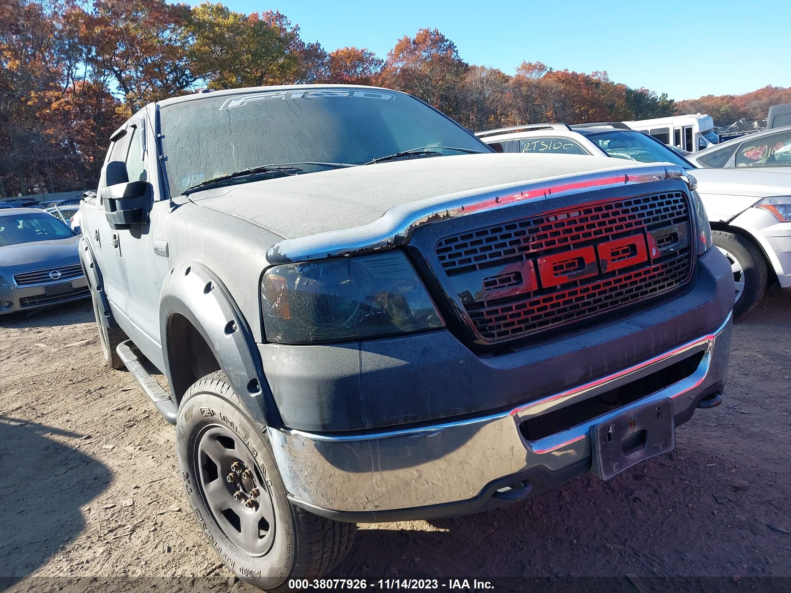 FORD F-150 2006 1ftpw14576fa18588