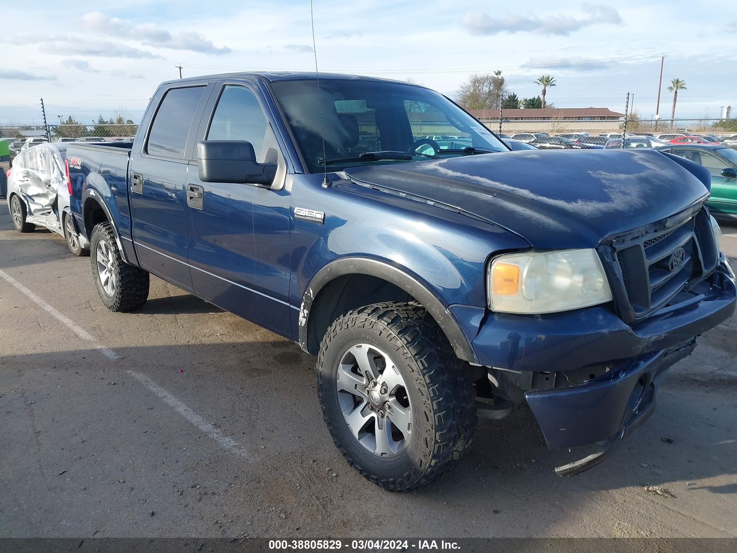 FORD F-150 2006 1ftpw14576fa71338