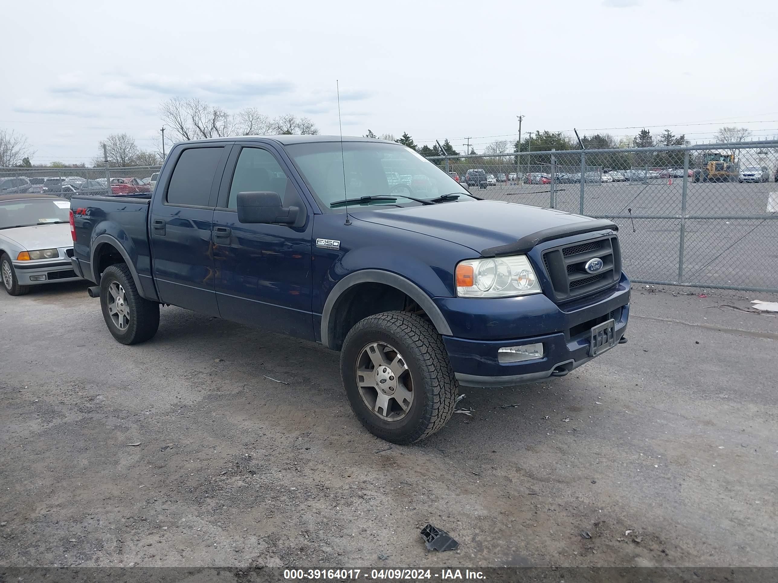 FORD F-150 2004 1ftpw14584kd53105