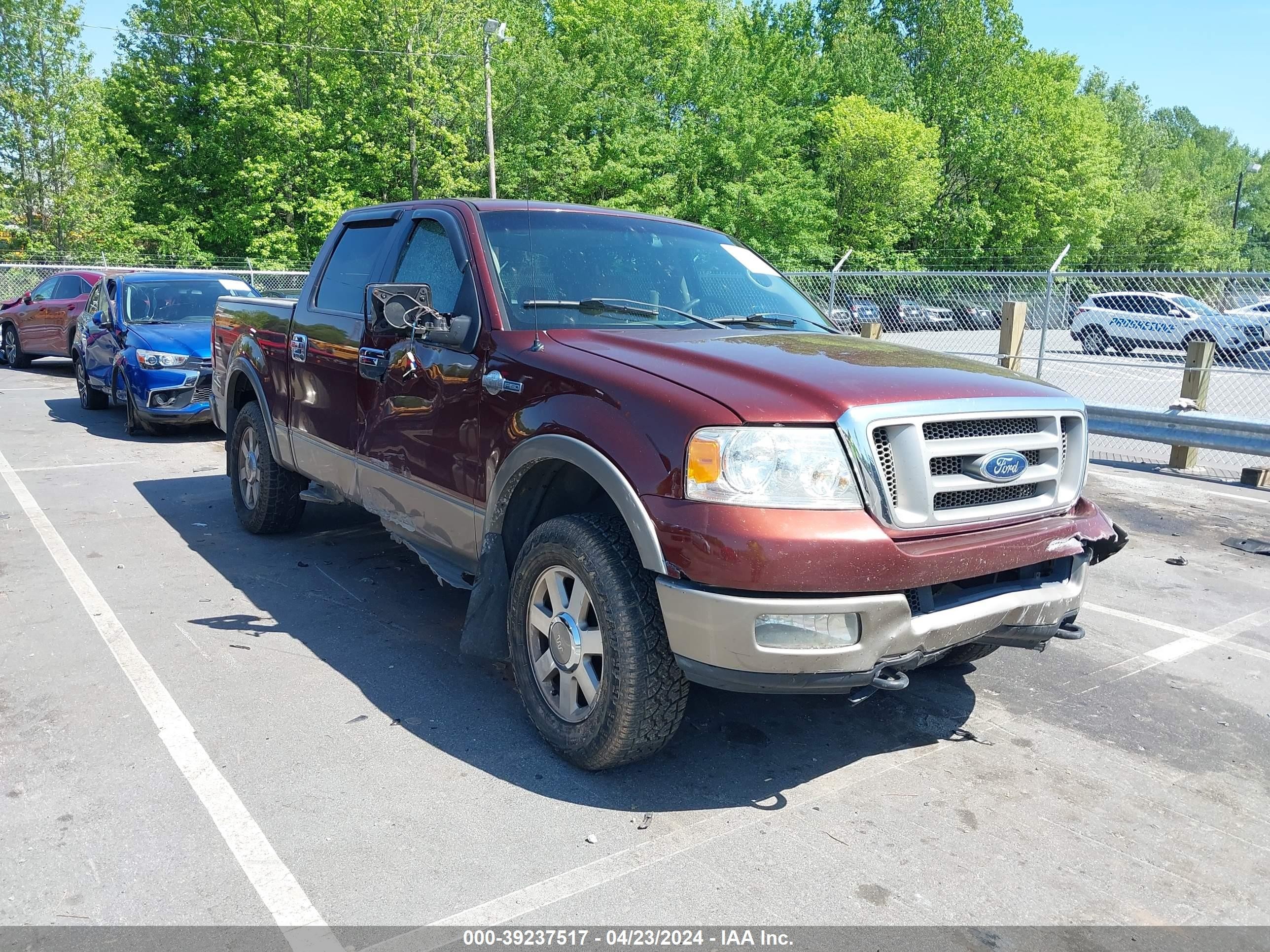 FORD F-150 2005 1ftpw14585kf00248