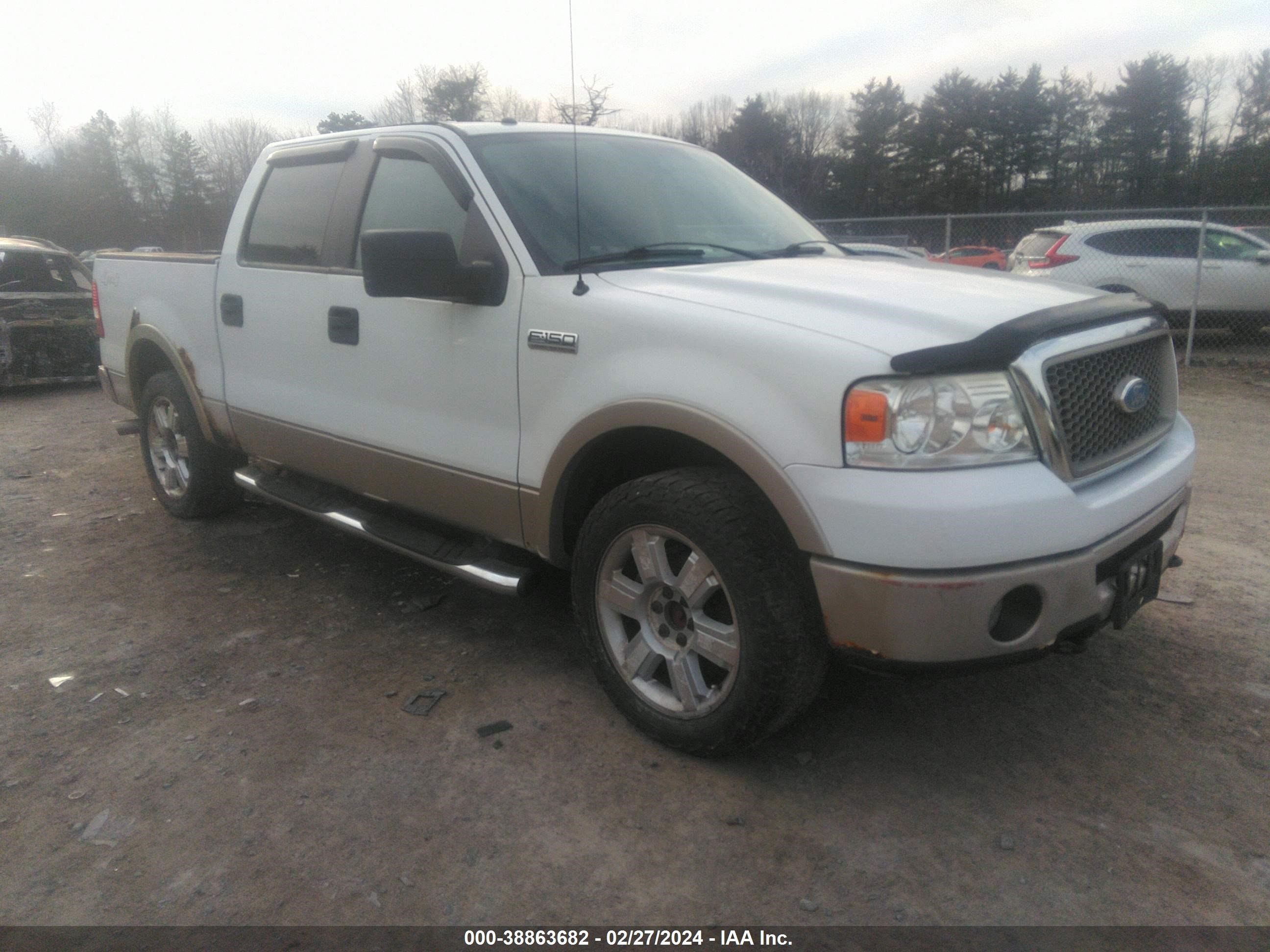 FORD F-150 2007 1ftpw14587fa25227