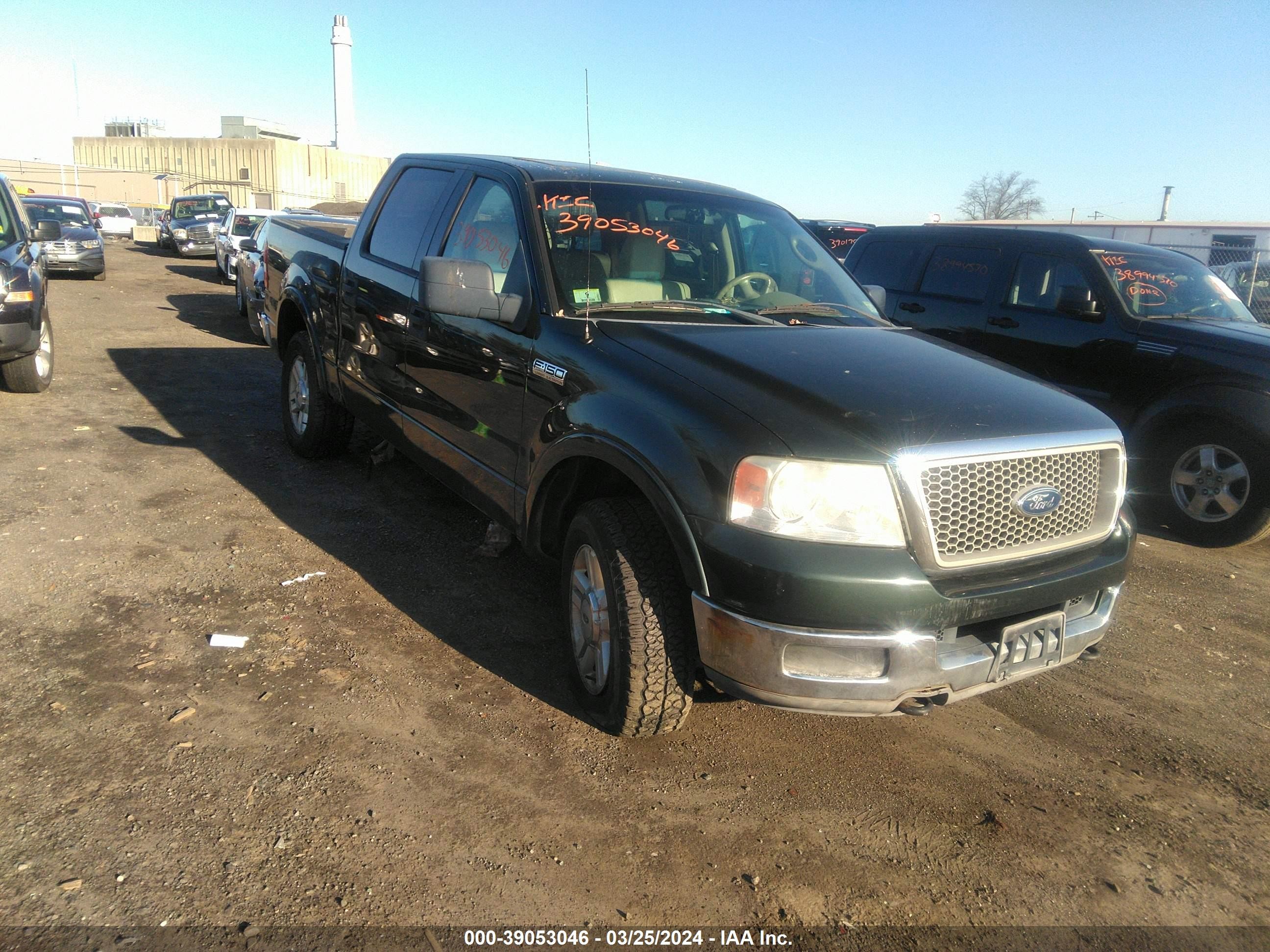 FORD F-150 2004 1ftpw14594kd32151