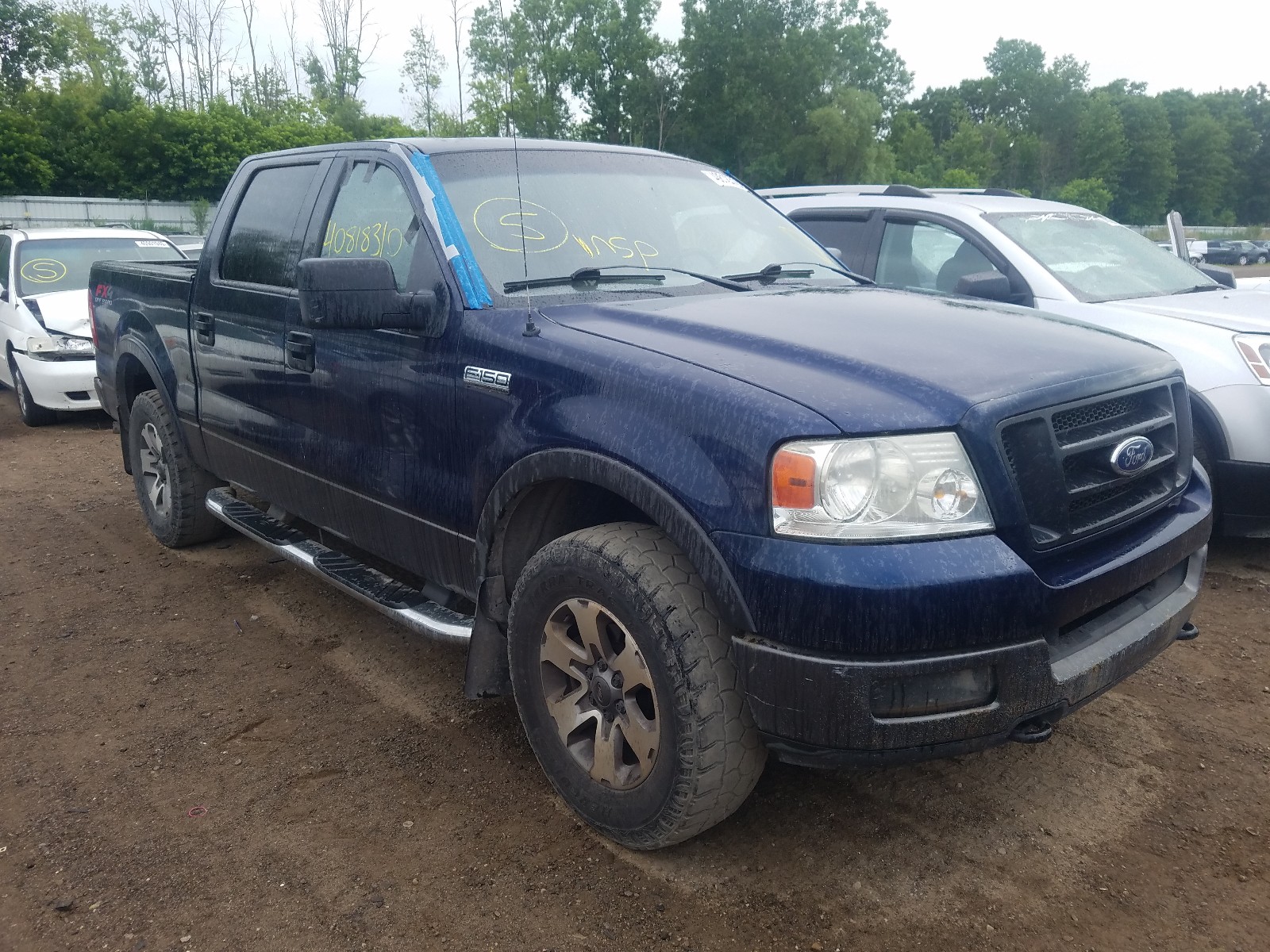 FORD F150 SUPER 2004 1ftpw14594kd62041