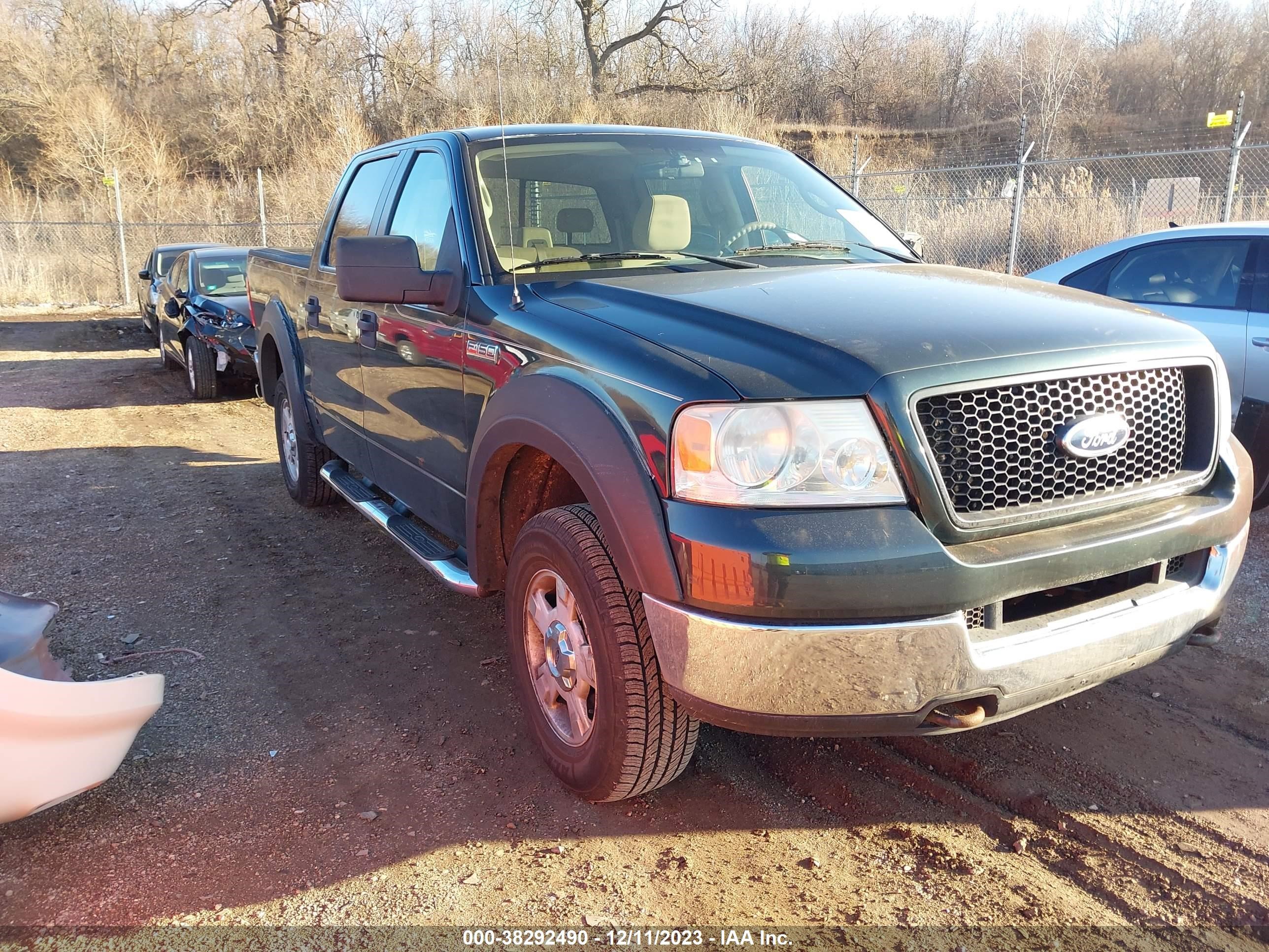 FORD F-150 2005 1ftpw14595fa86230