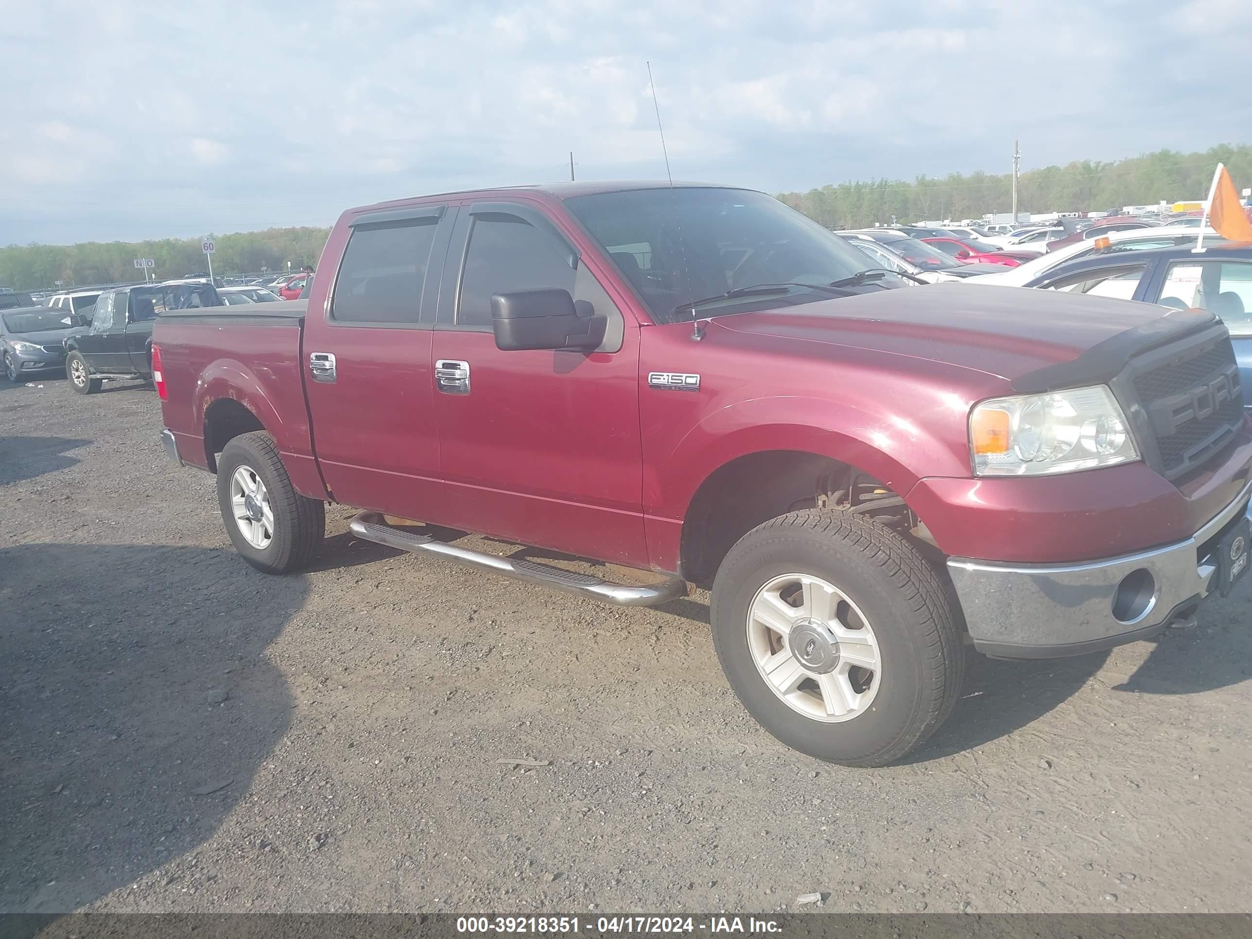 FORD F-150 2006 1ftpw14596fa47008