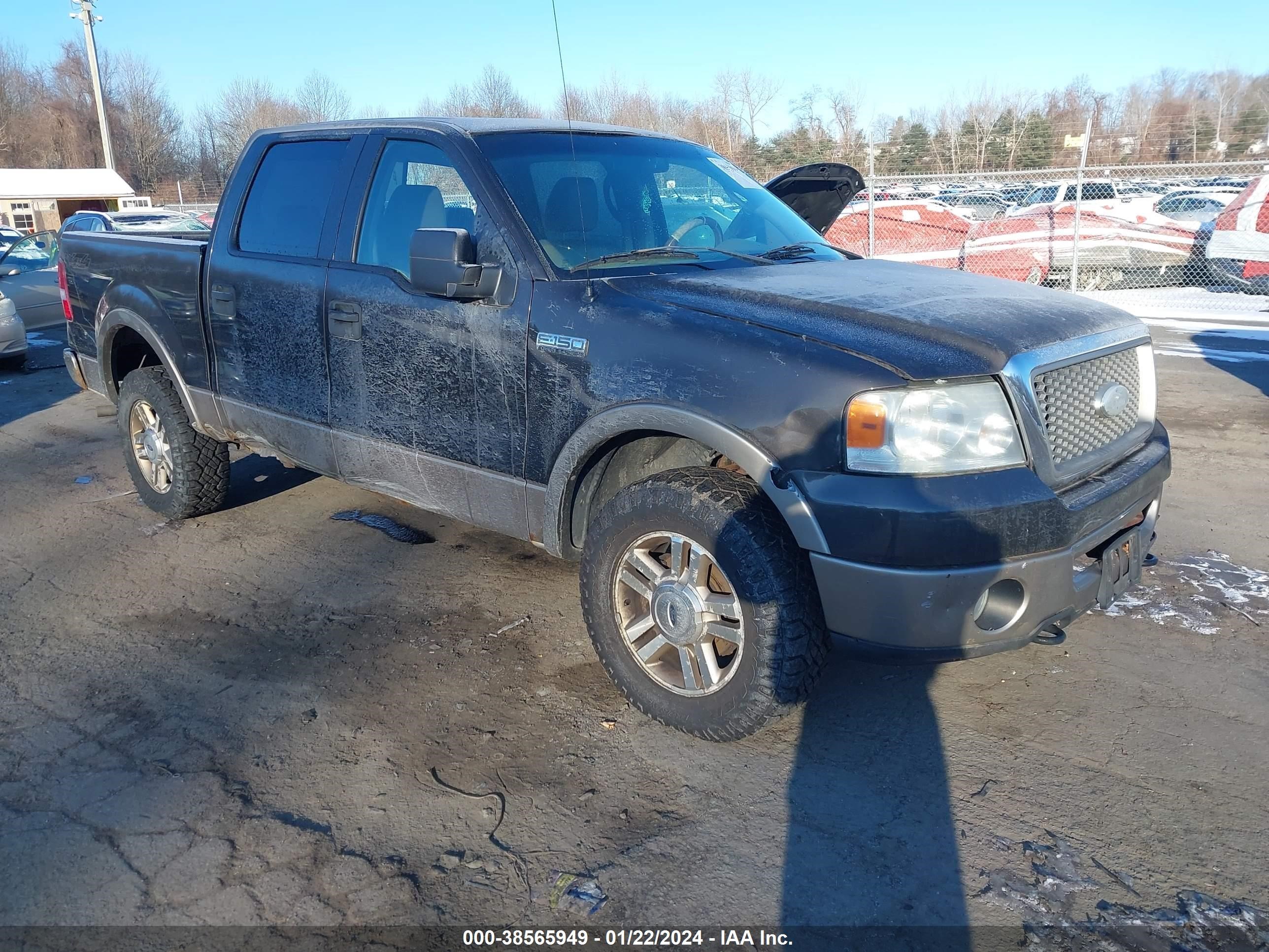 FORD F-150 2006 1ftpw14596kc59561