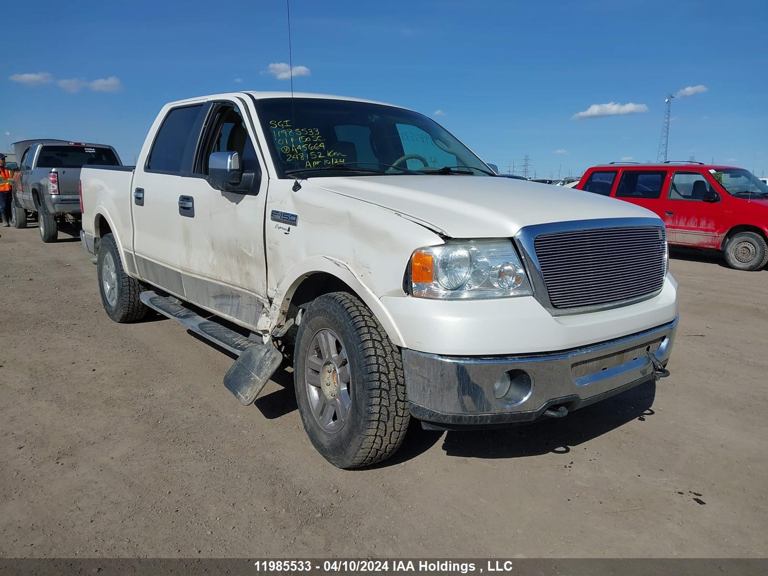 FORD F-150 2007 1ftpw14597fa45664